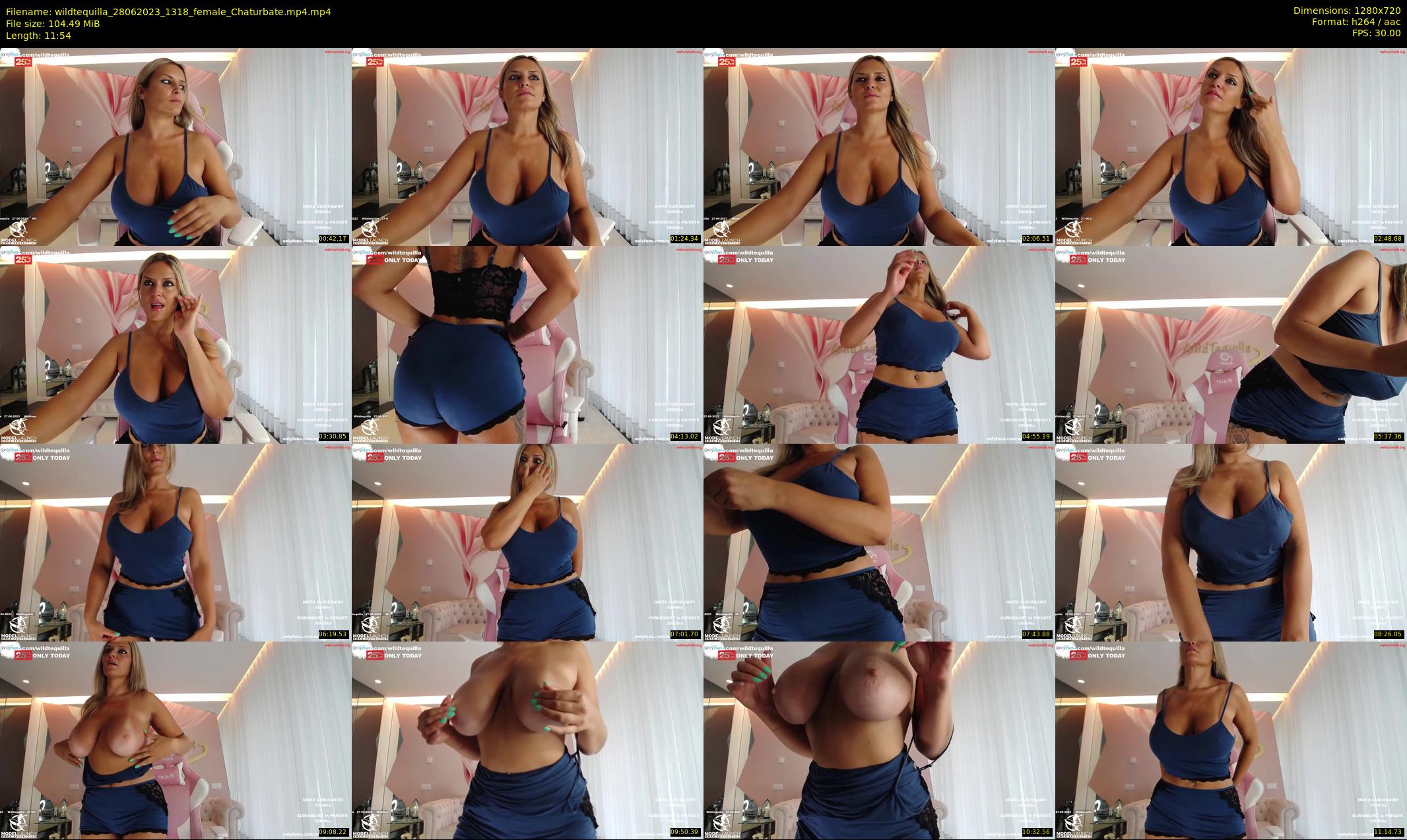 wildtequilla — 12 minute Chaturbate couple cam show recording, 720p, Jun 28, 2023