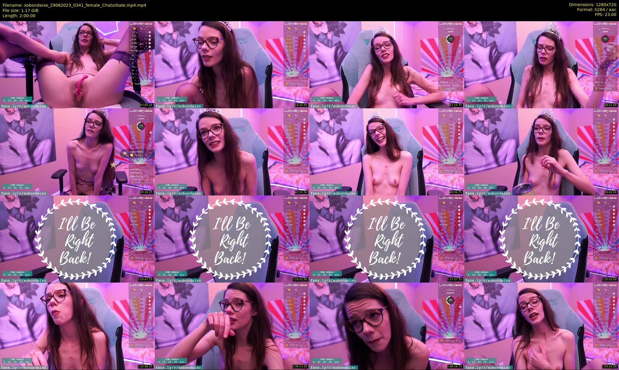 xobondaixo — 120 minute Chaturbate couple cam show recording, 720p, Jun 29, 2023