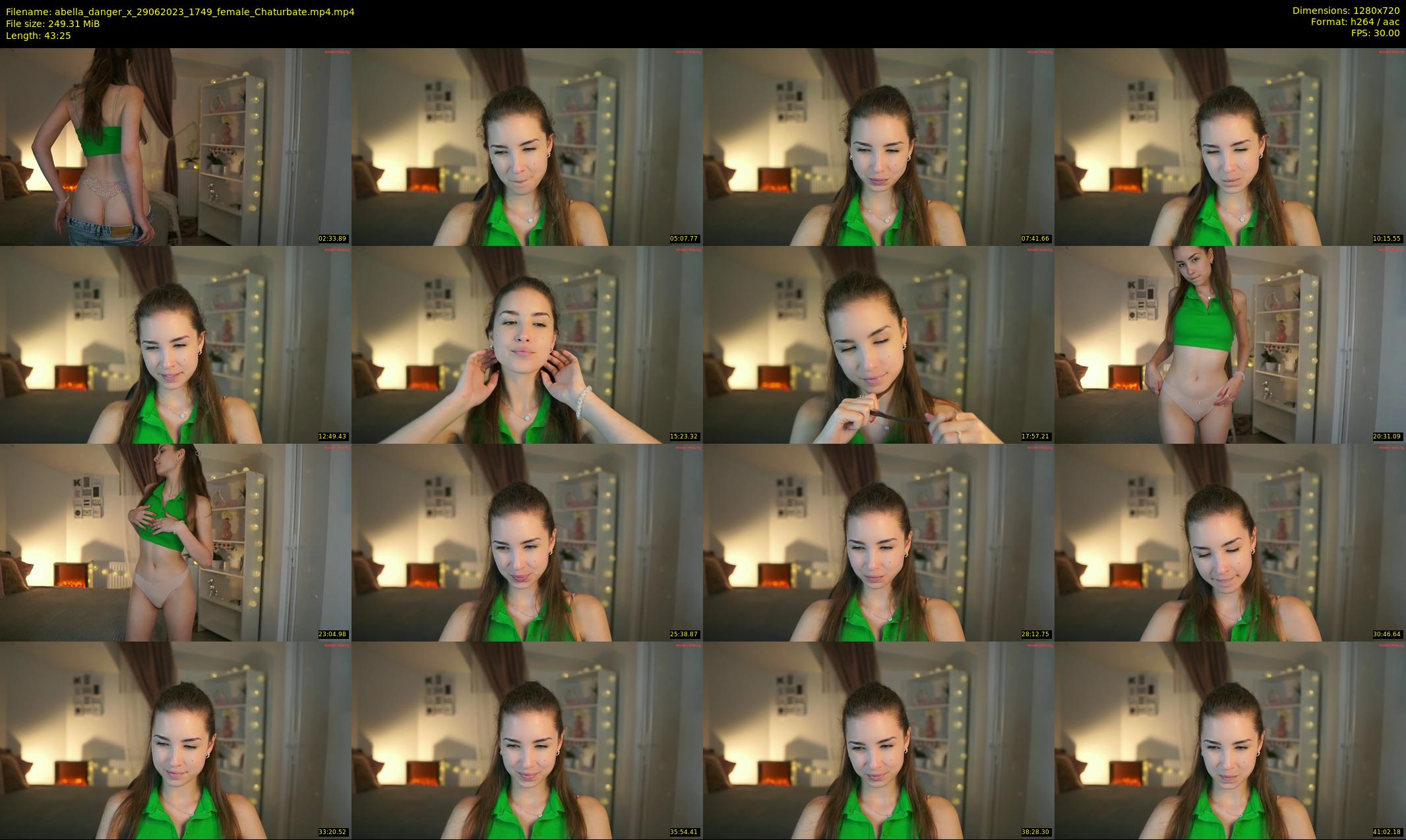 abella_danger_x — 44 minute Chaturbate female cam show recording, 720p, Jun 29, 2023
