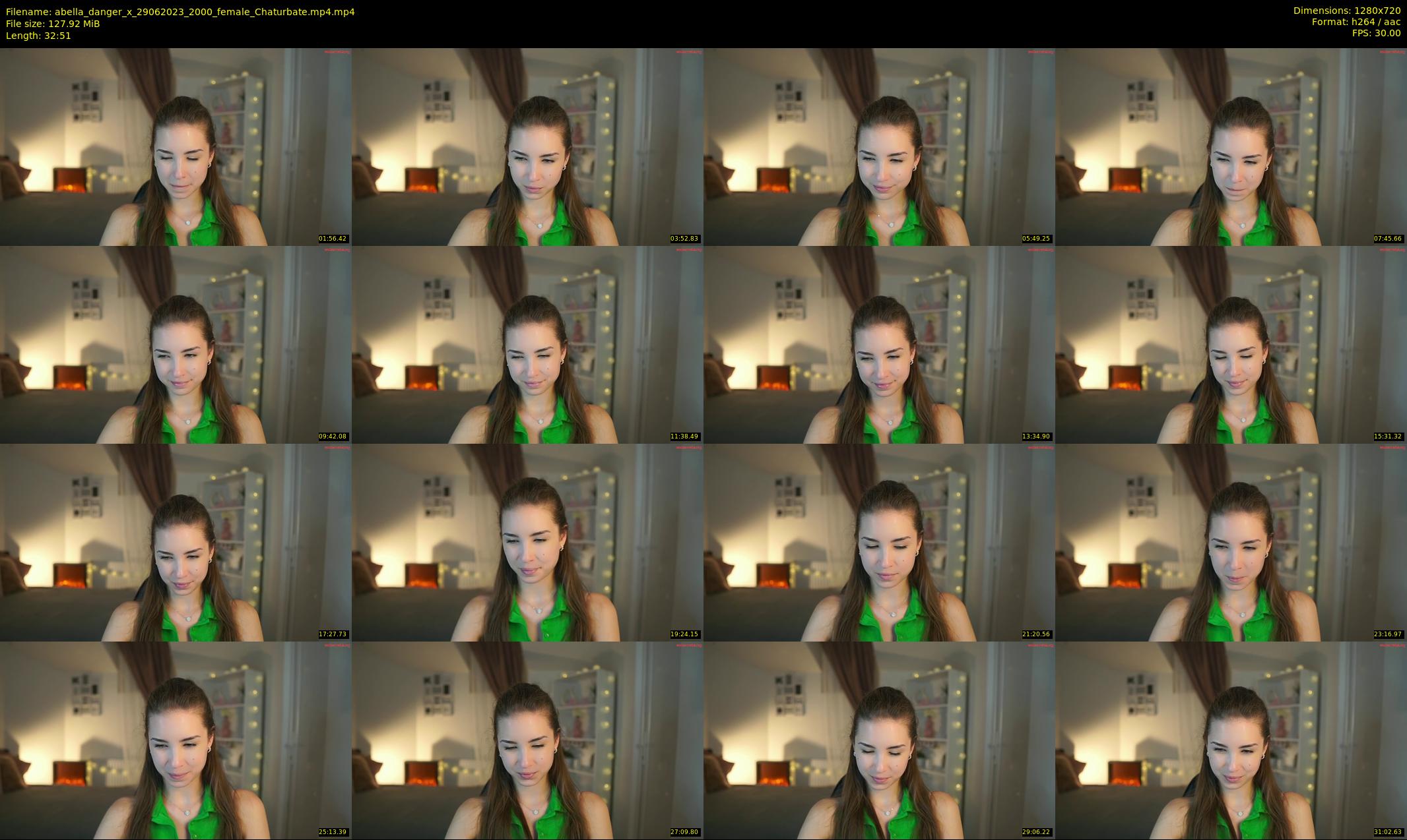 abella_danger_x — 33 minute Chaturbate female cam show recording, 720p, Jun 29, 2023