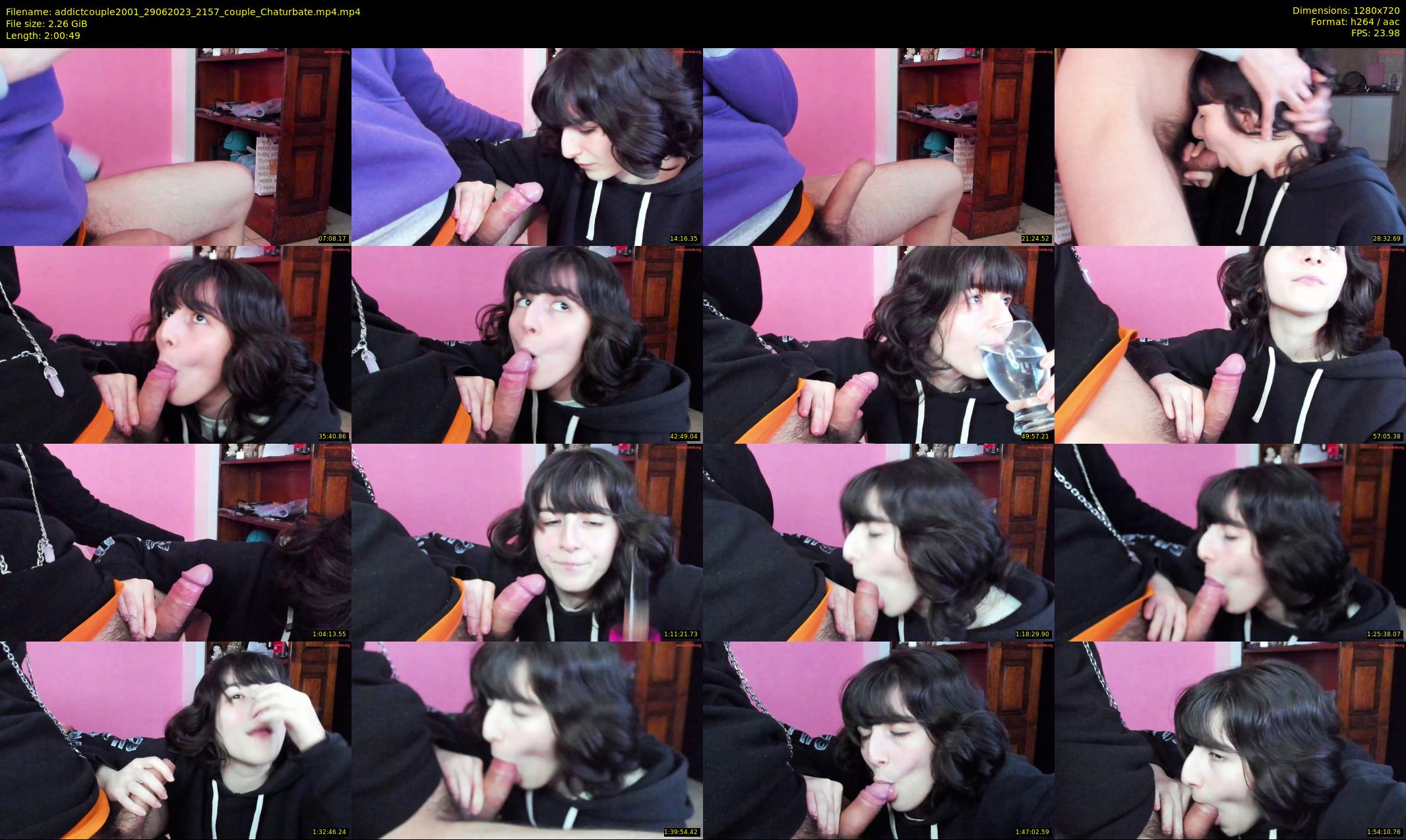 addictcouple2001 — 121 minute Chaturbate couple cam show recording, 720p, Jun 29, 2023