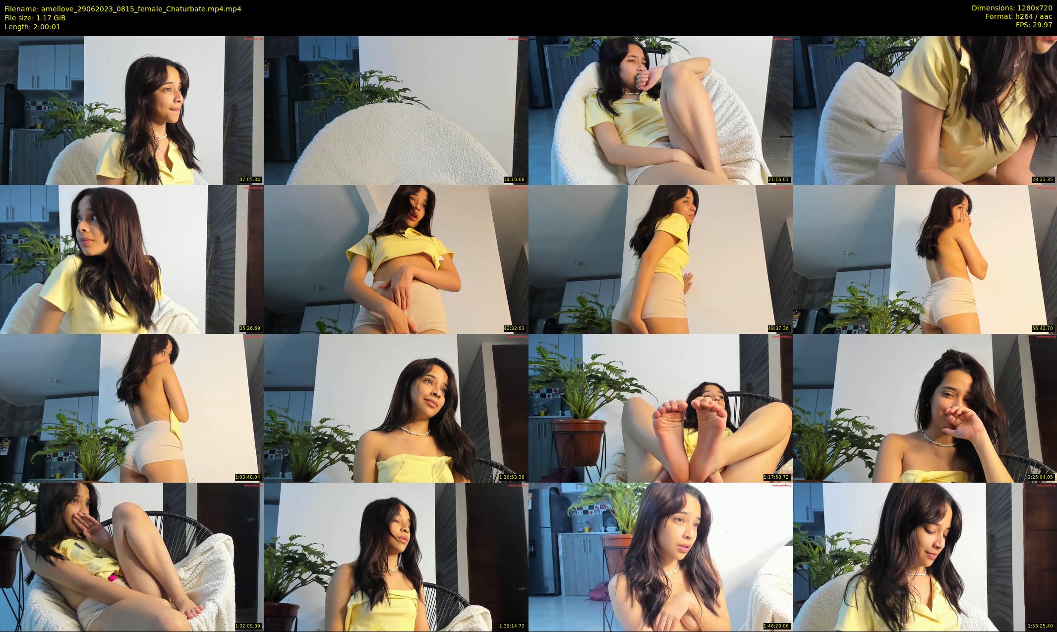 amellove — 121 minute Chaturbate female cam show recording, 720p, Jun 29, 2023