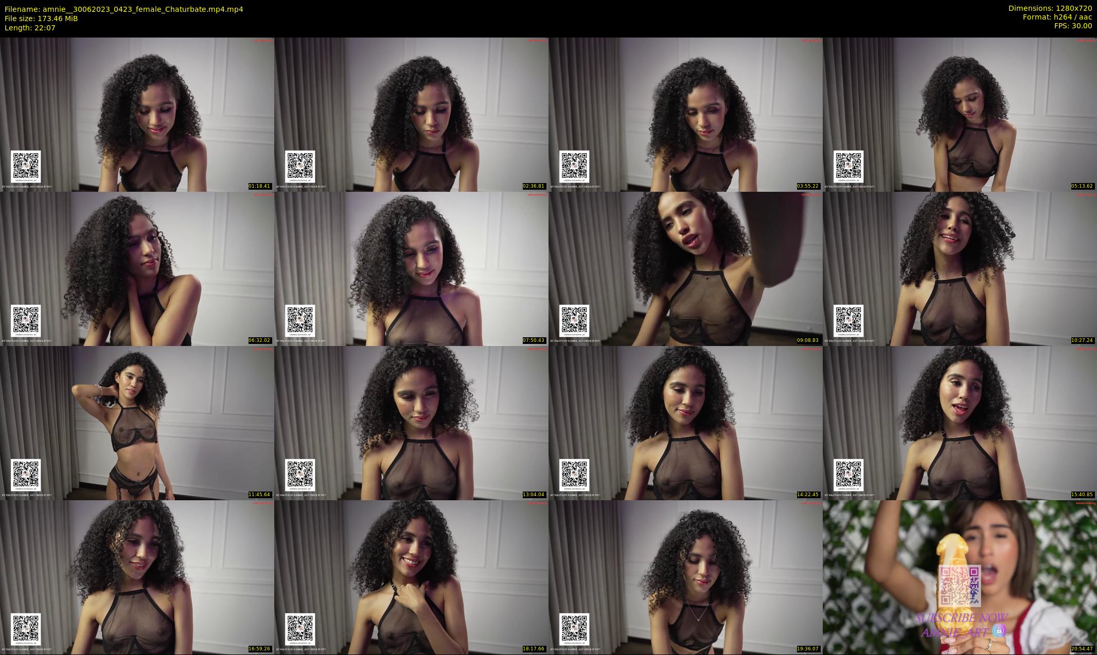 amnie_ — 23 minute Chaturbate female cam show recording, 720p, Jun 30, 2023