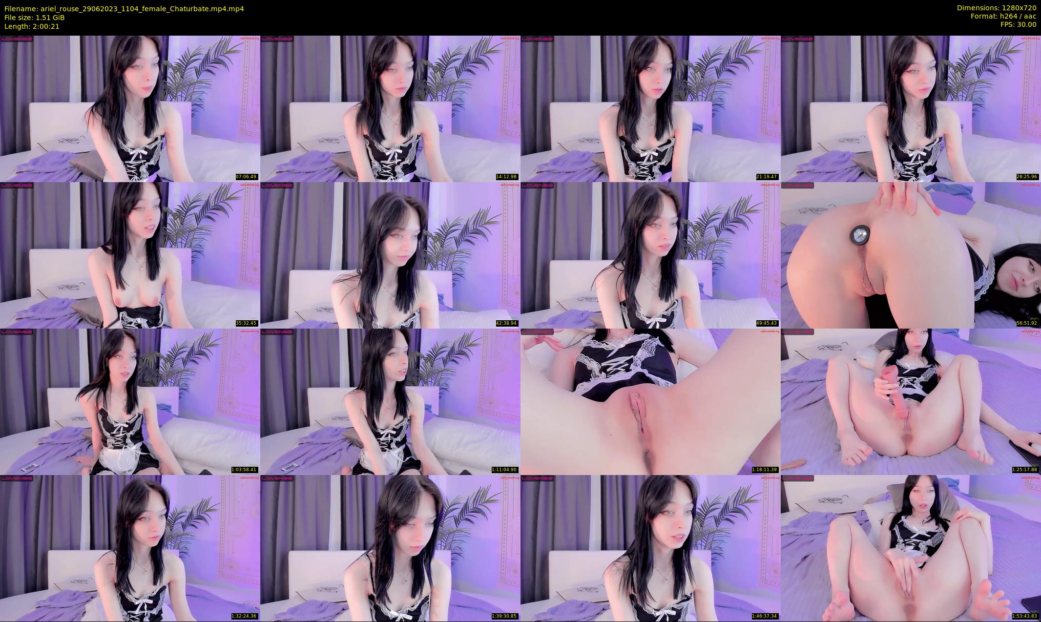 ariel_rouse — 121 minute Chaturbate female cam show recording, 720p, Jun 29, 2023