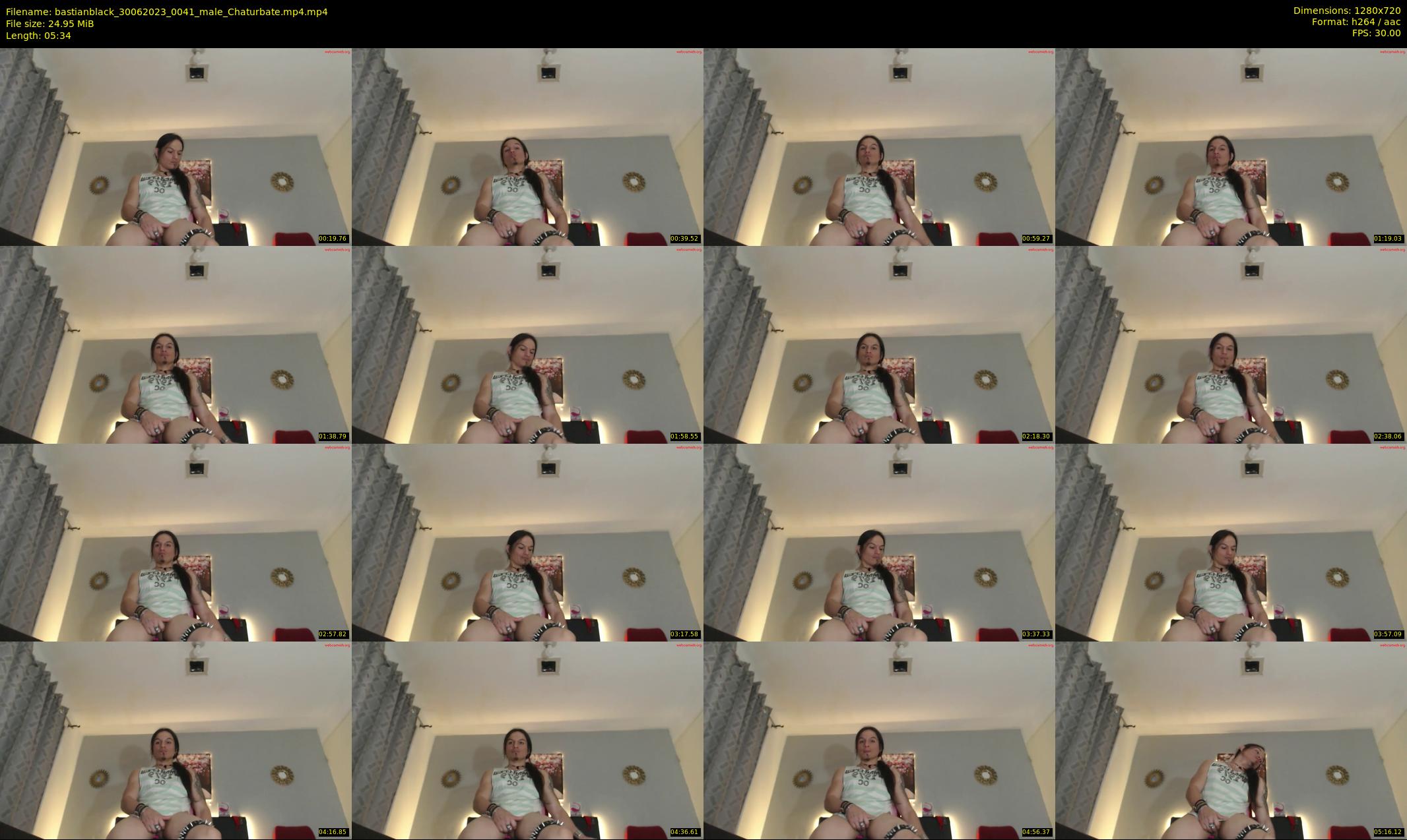 bastianblack — 6 minute Chaturbate male cam show recording, 720p, Jun 30, 2023