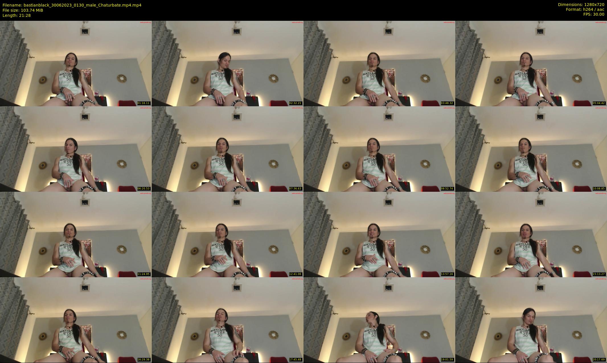 bastianblack — 22 minute Chaturbate male cam show recording, 720p, Jun 30, 2023