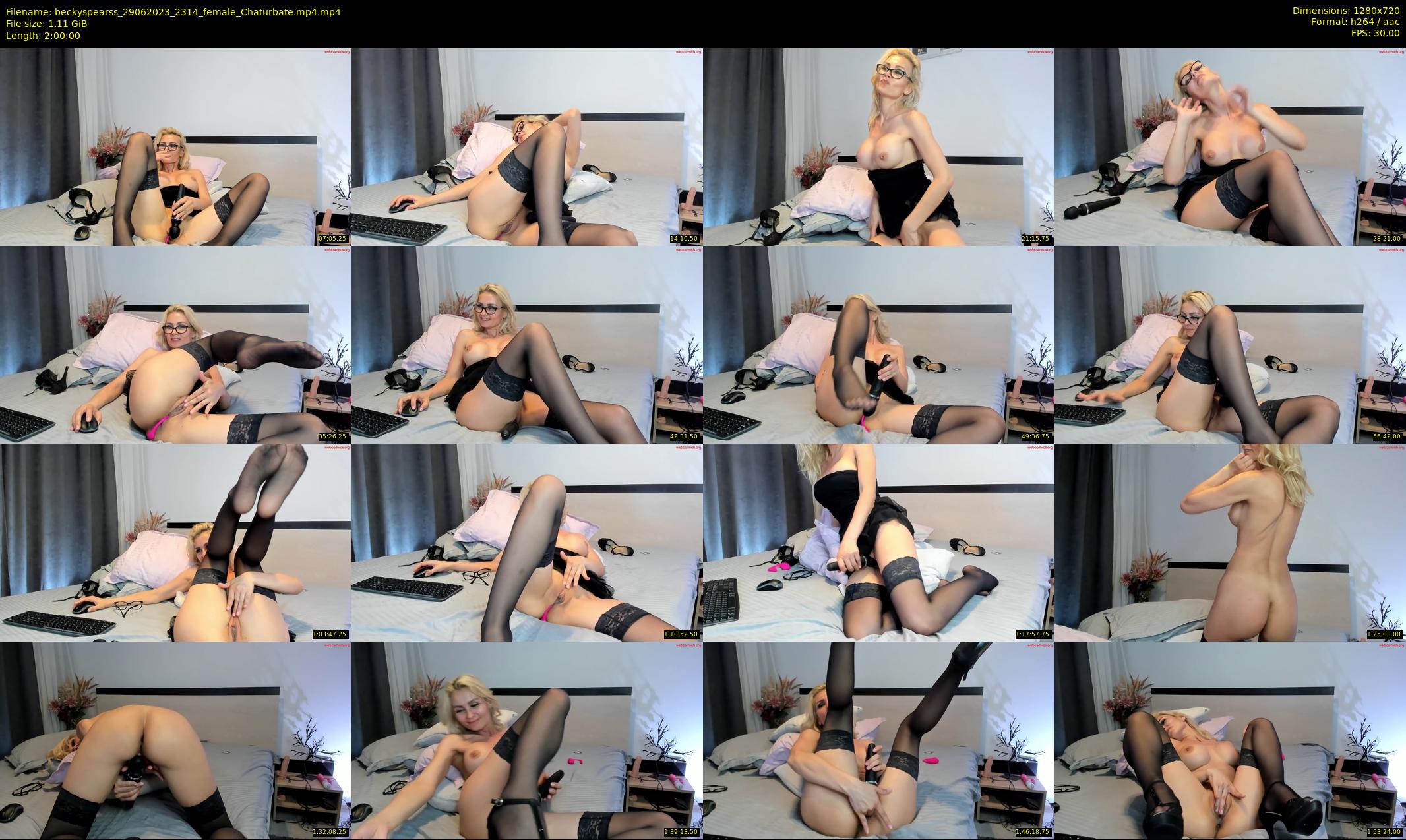 beckyspearss — 120 minute Chaturbate female cam show recording, 720p, Jun 29, 2023