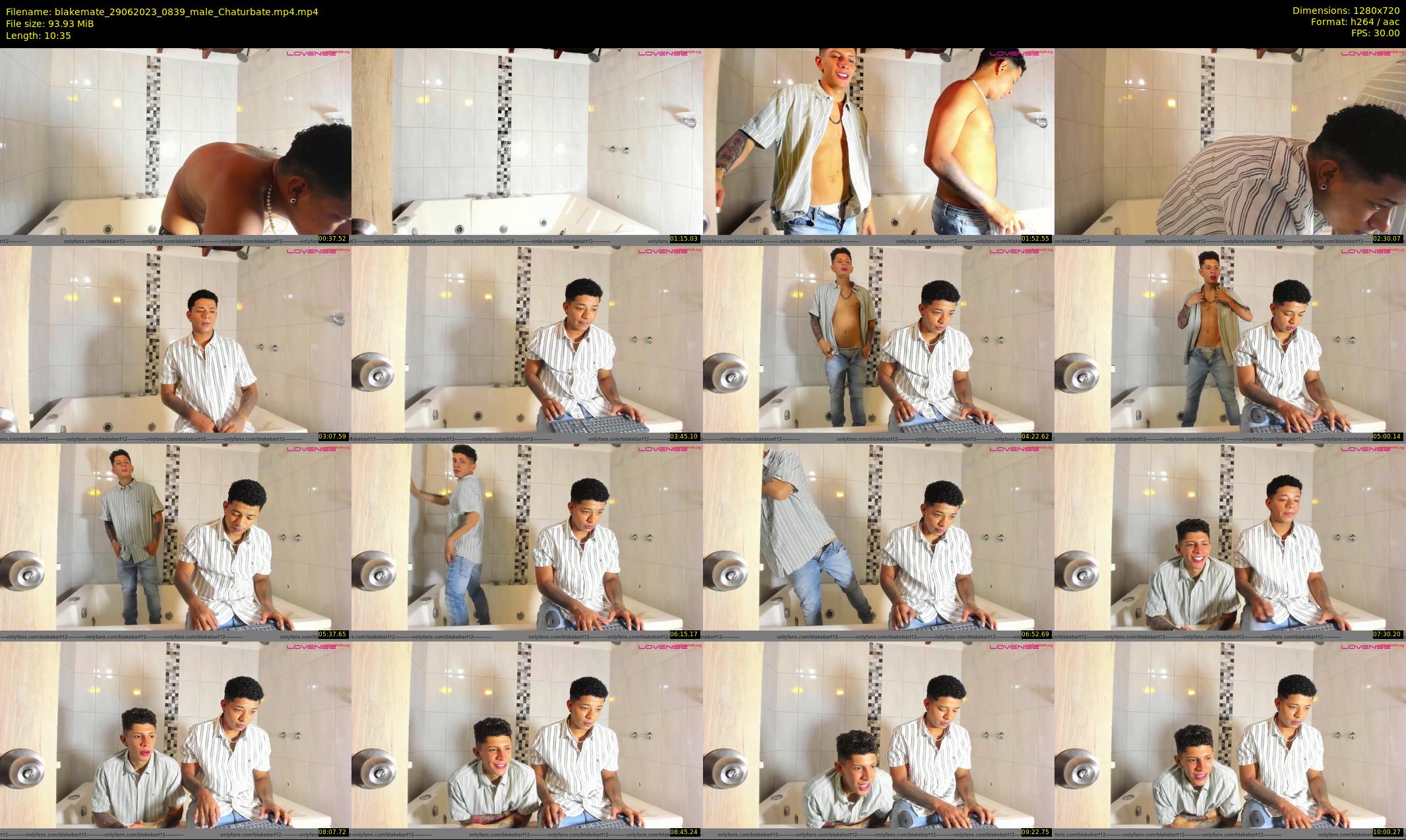 blakemate — 11 minute Chaturbate male cam show recording, 720p, Jun 29, 2023