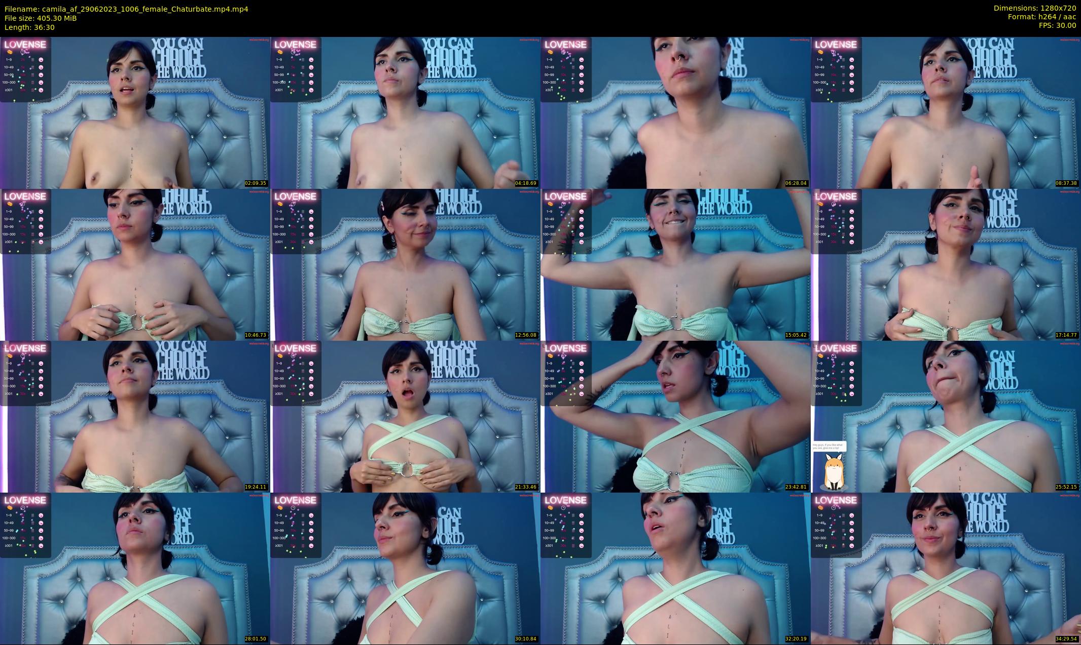 camila_af — 37 minute Chaturbate female cam show recording, 720p, Jun 29, 2023