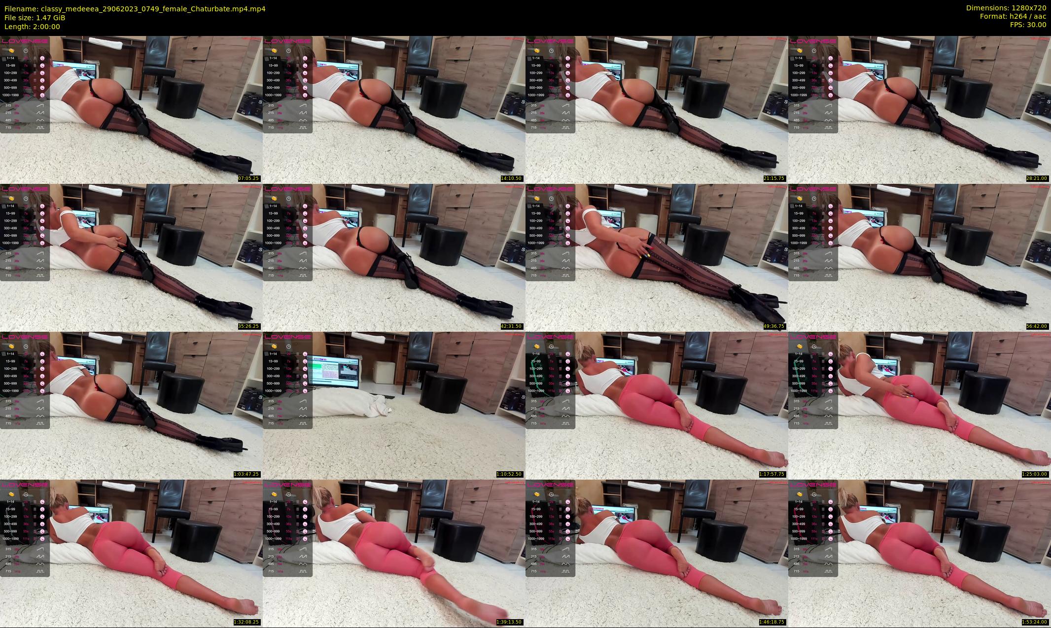 classy_medeeea — 120 minute Chaturbate female cam show recording, 720p, Jun 29, 2023