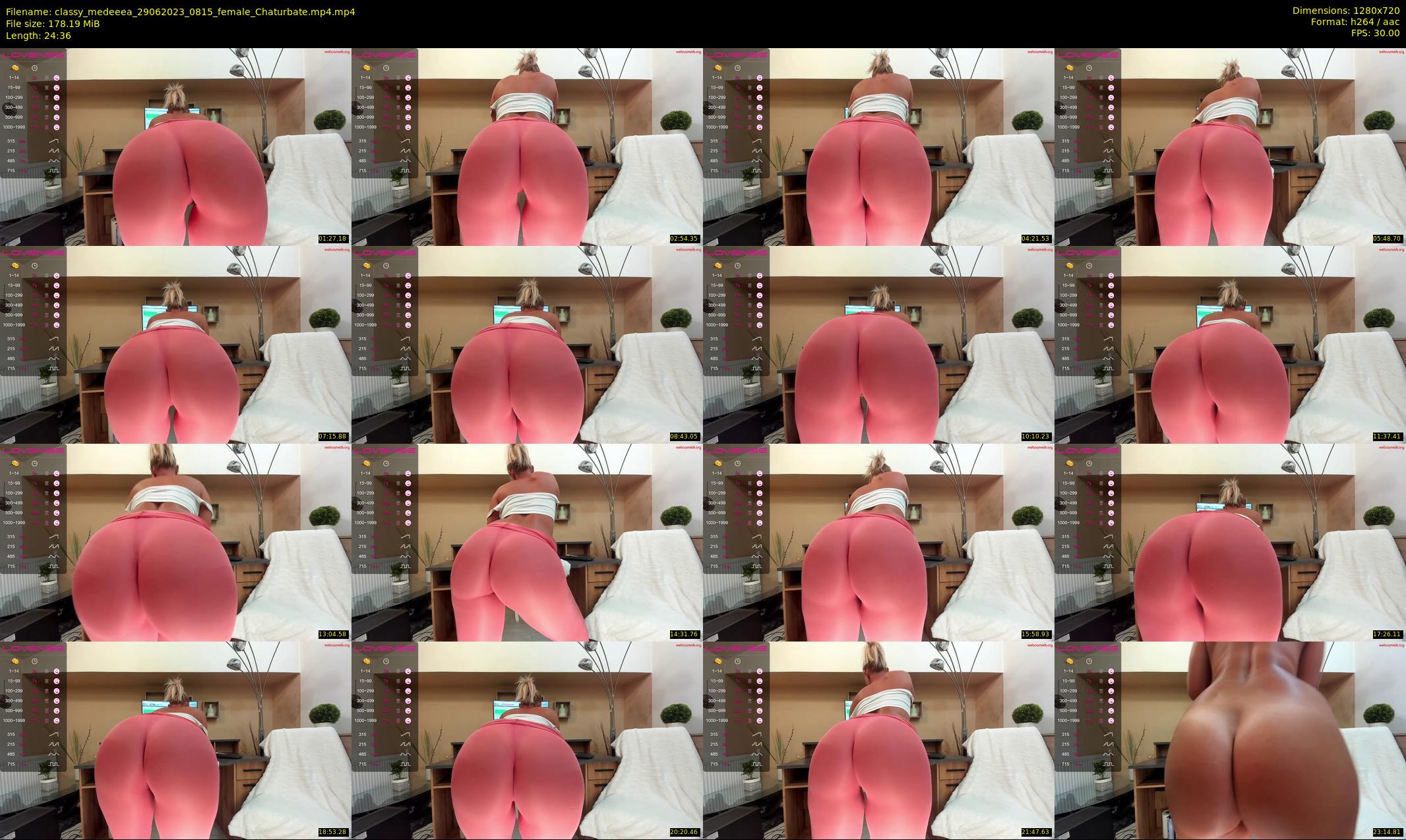classy_medeeea — 25 minute Chaturbate female cam show recording, 720p, Jun 29, 2023