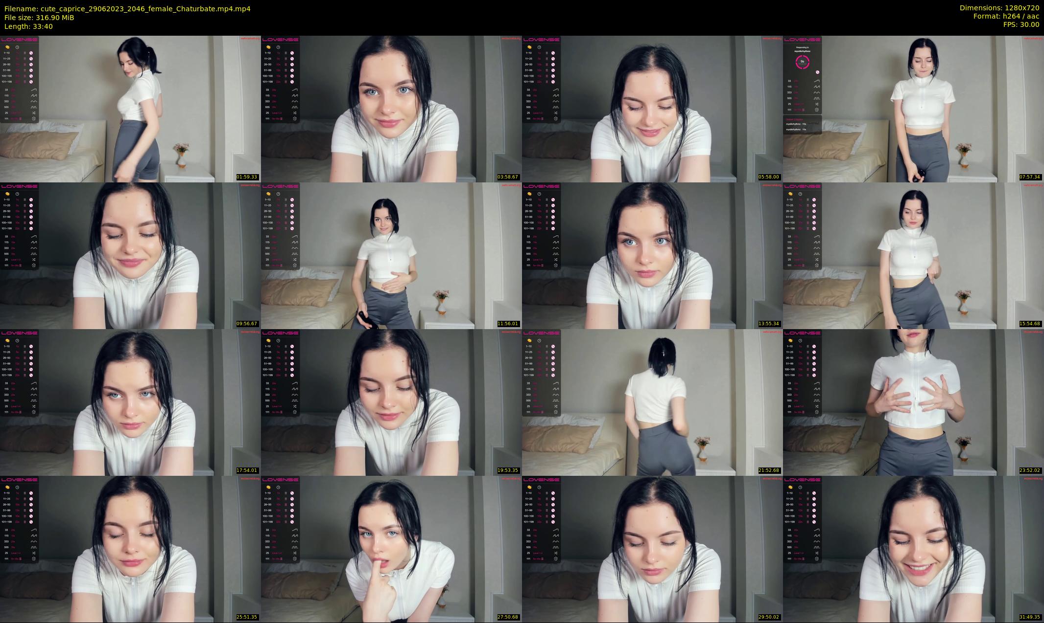 cute_caprice — 34 minute Chaturbate female cam show recording, 720p, Jun 29, 2023