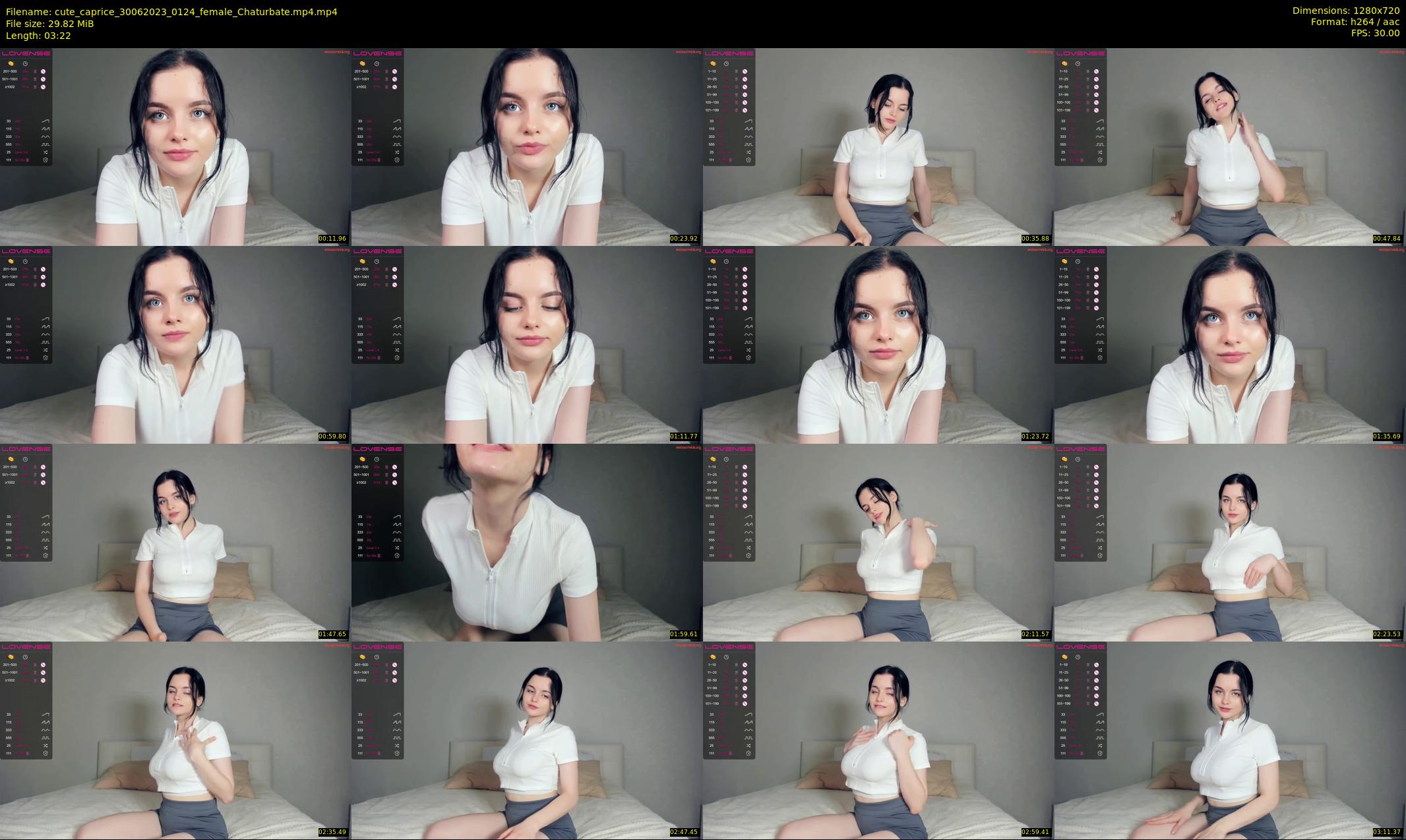 cute_caprice — 4 minute Chaturbate female cam show recording, 720p, Jun 30, 2023