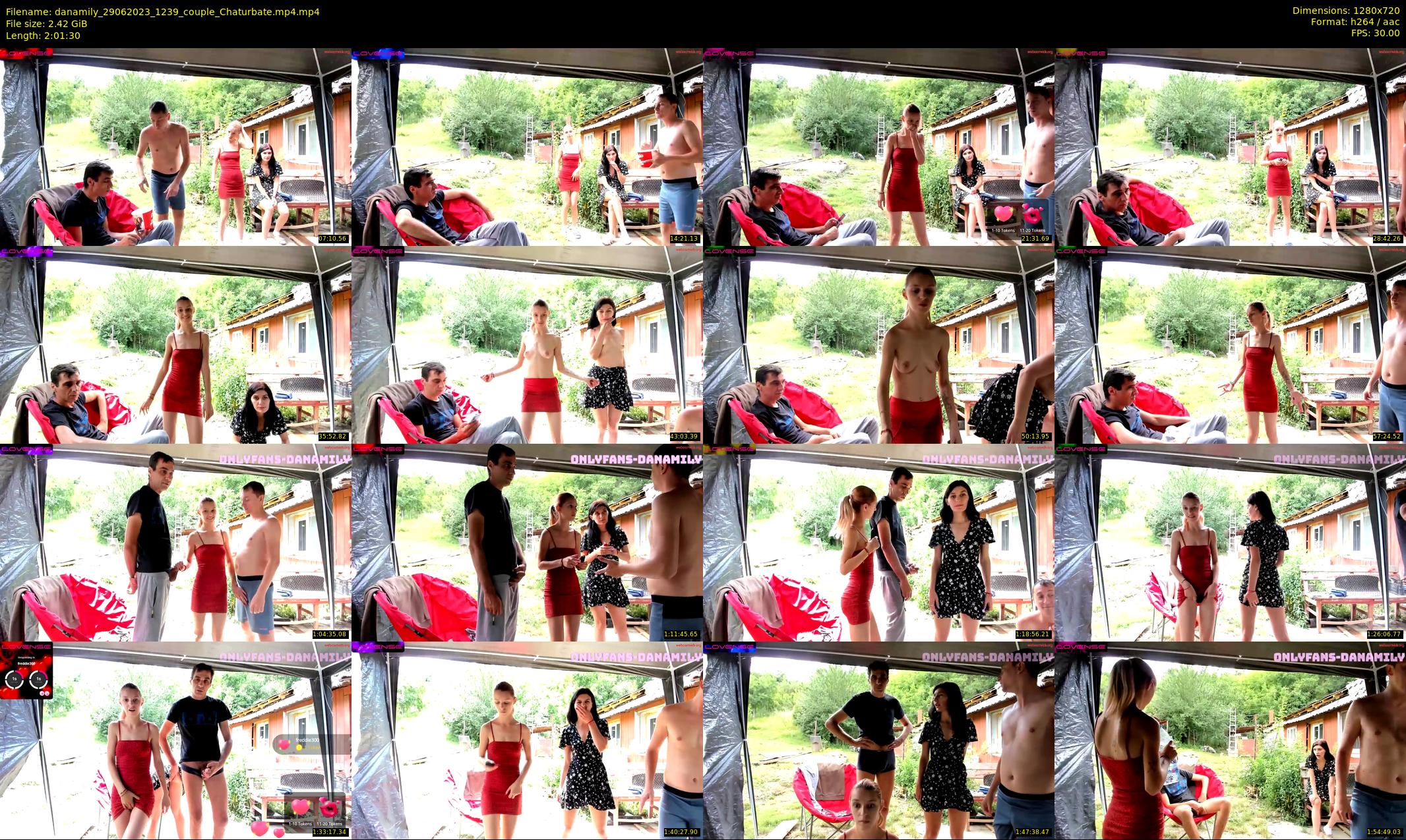 danamily — 122 minute Chaturbate female cam show recording, 720p, Jun 29, 2023