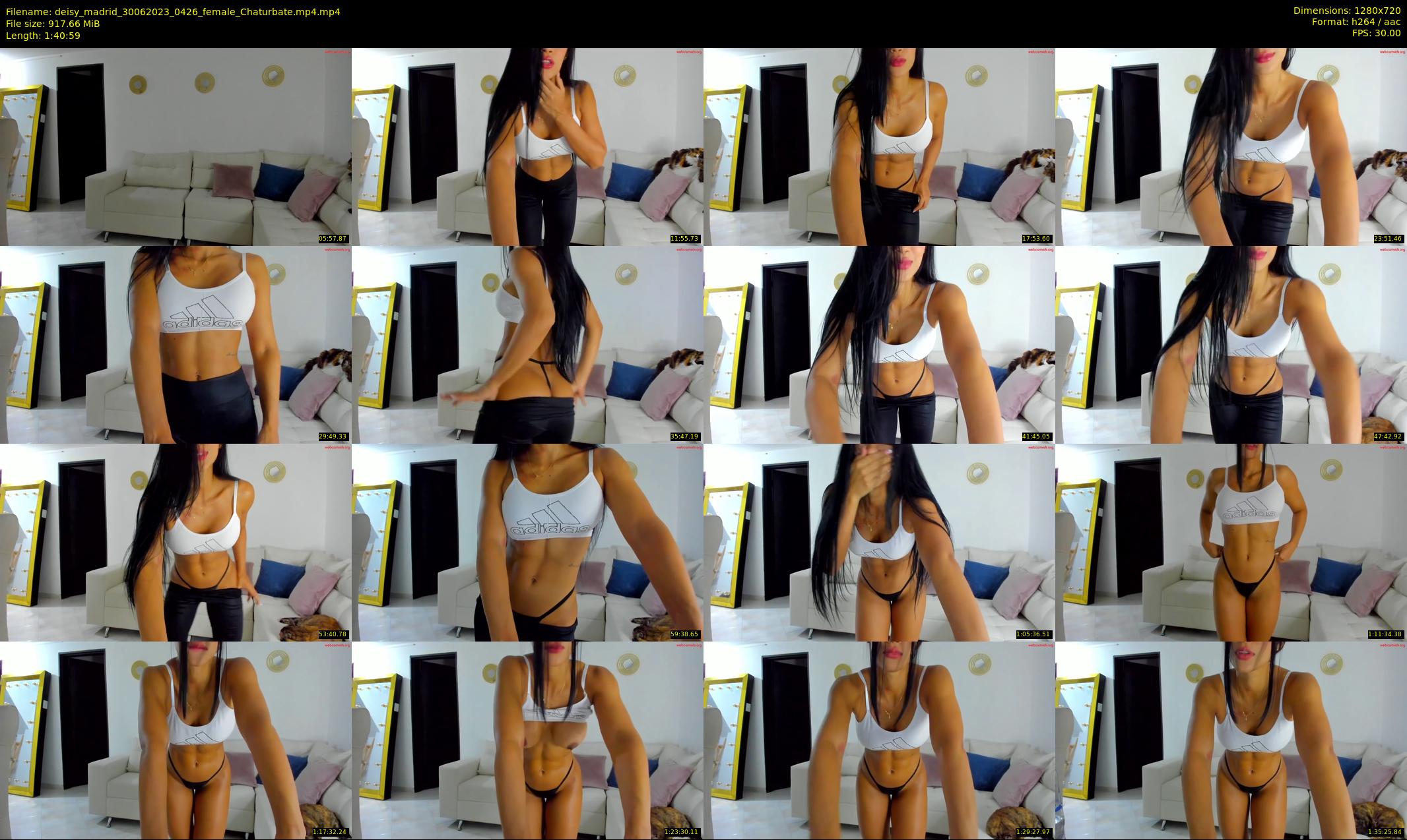 deisy_madrid — 101 minute Chaturbate female cam show recording, 720p, Jun 30, 2023