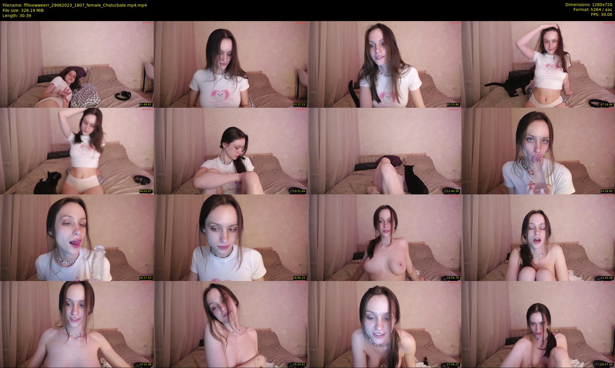 fflloowweerr — 31 minute Chaturbate couple cam show recording, 720p, Jun 29, 2023