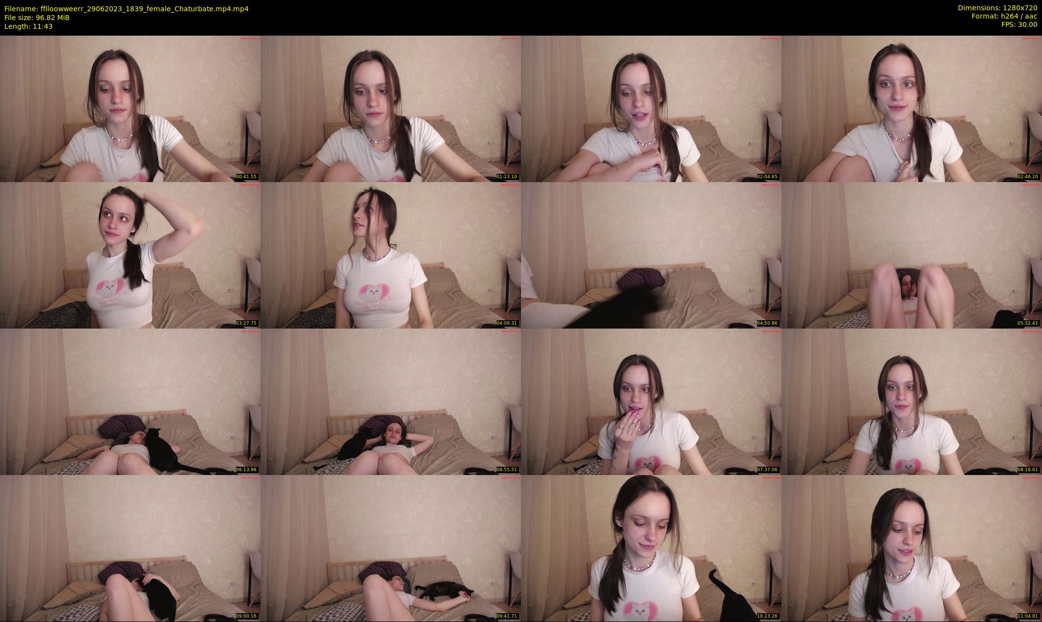 fflloowweerr — 12 minute Chaturbate couple cam show recording, 720p, Jun 29, 2023