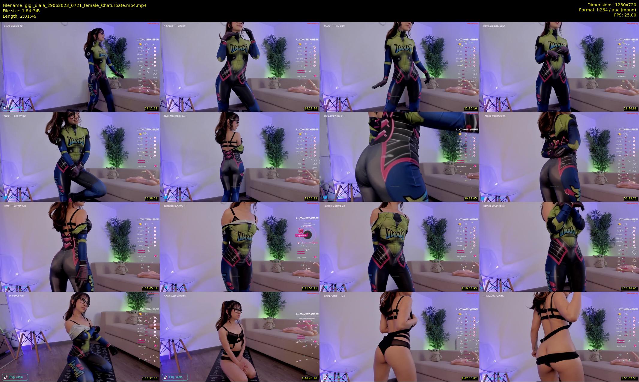 gigi_ulala — 122 minute Chaturbate female cam show recording, 720p, Jun 29, 2023