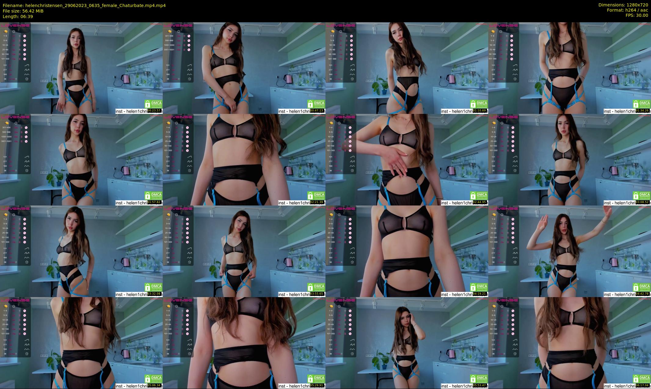 helenchristensen — 7 minute Chaturbate female cam show recording, 720p, Jun 29, 2023
