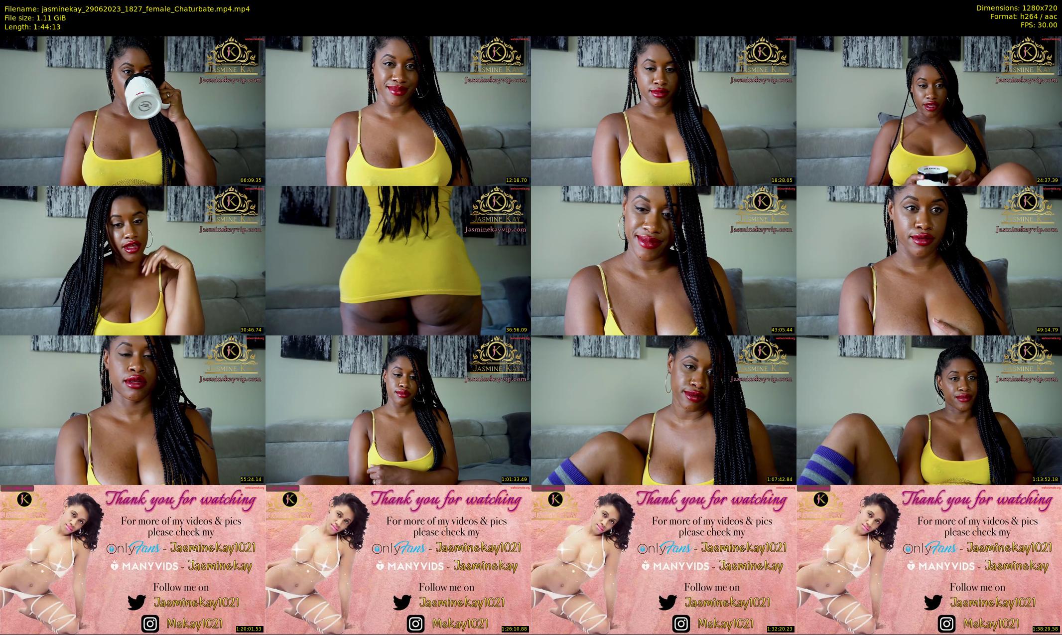 jasminekay — 105 minute Chaturbate female cam show recording, 720p, Jun 29, 2023
