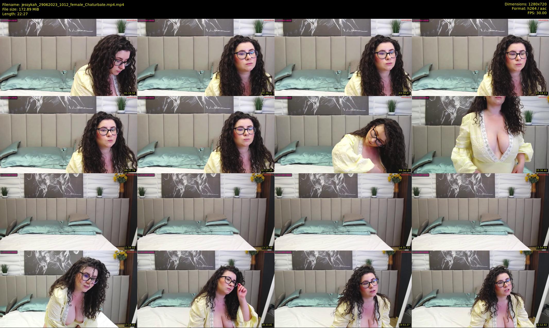jessykah — 23 minute Chaturbate female cam show recording, 720p, Jun 29, 2023
