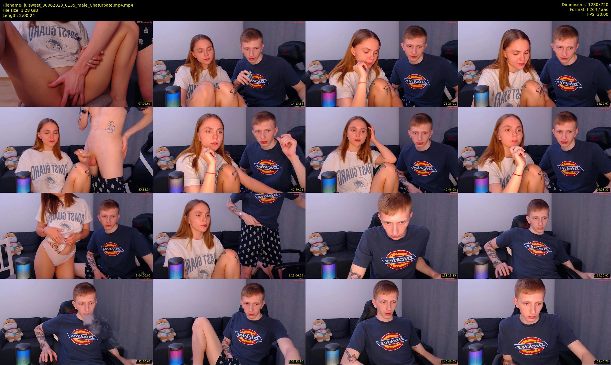 julsweet — 121 minute Chaturbate male cam show recording, 720p, Jun 30, 2023