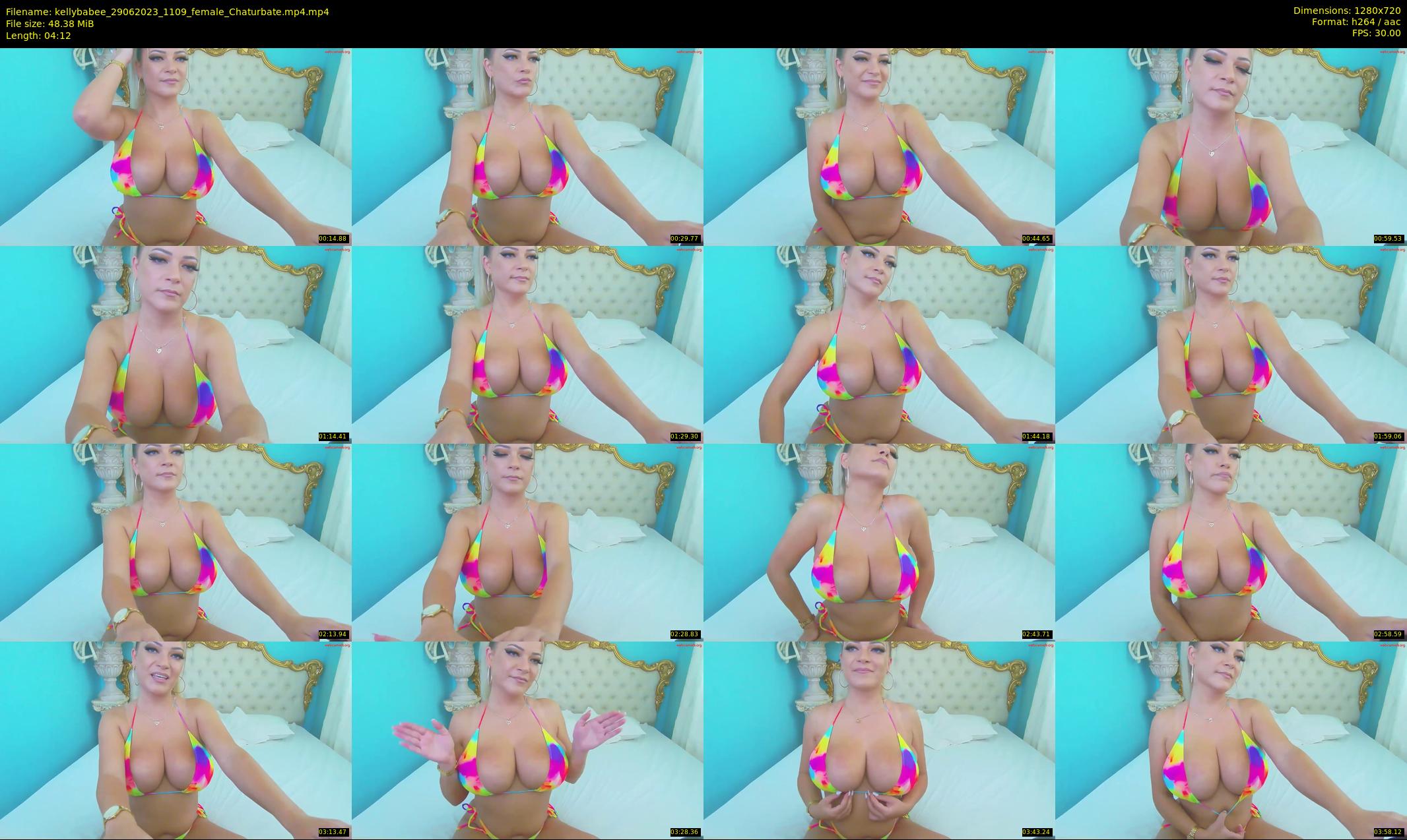 kellybabee — 5 minute Chaturbate female cam show recording, 720p, Jun 29, 2023