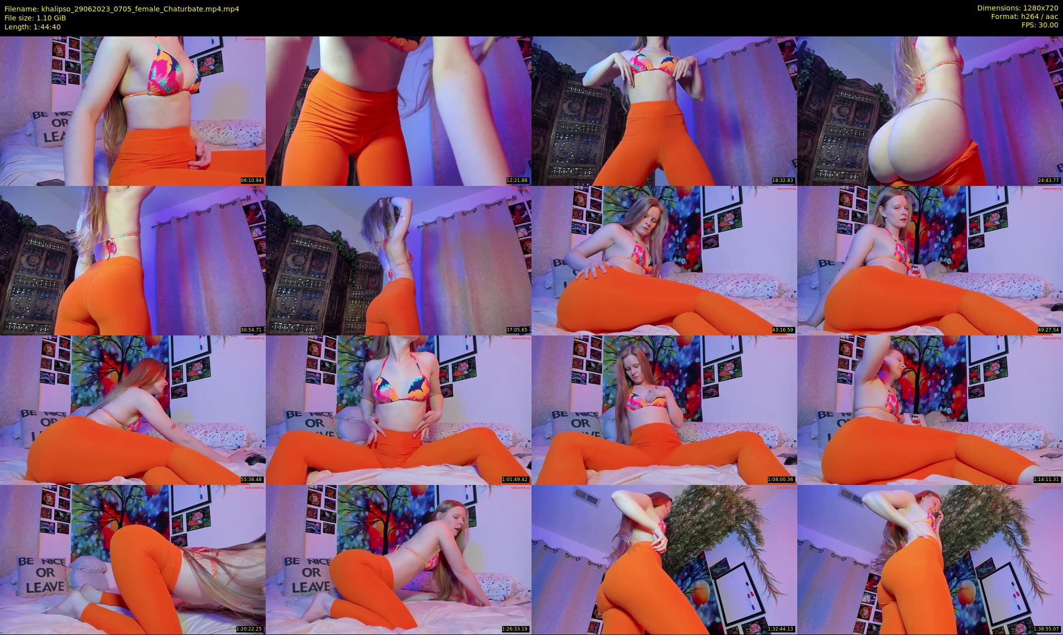khalipso — 105 minute Chaturbate female cam show recording, 720p, Jun 29, 2023