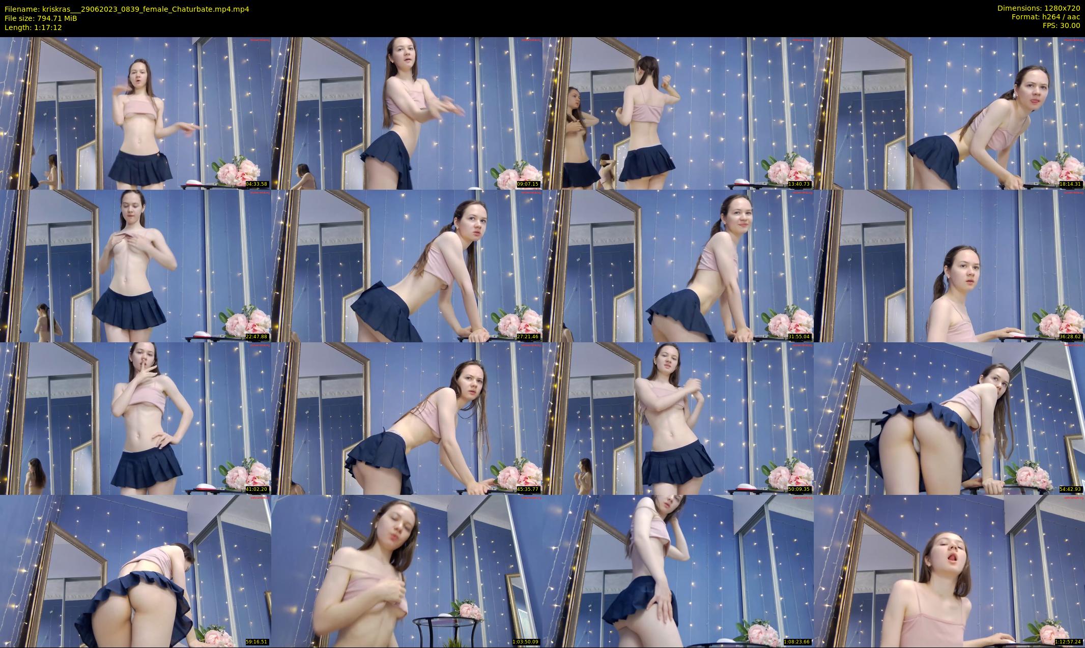 kriskras__ — 78 minute Chaturbate female cam show recording, 720p, Jun 29, 2023