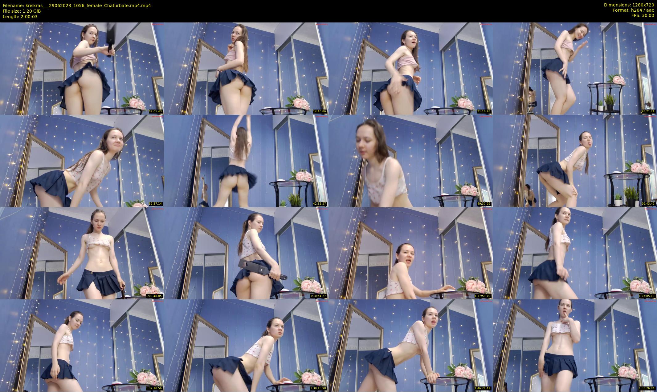 kriskras__ — 121 minute Chaturbate female cam show recording, 720p, Jun 29, 2023
