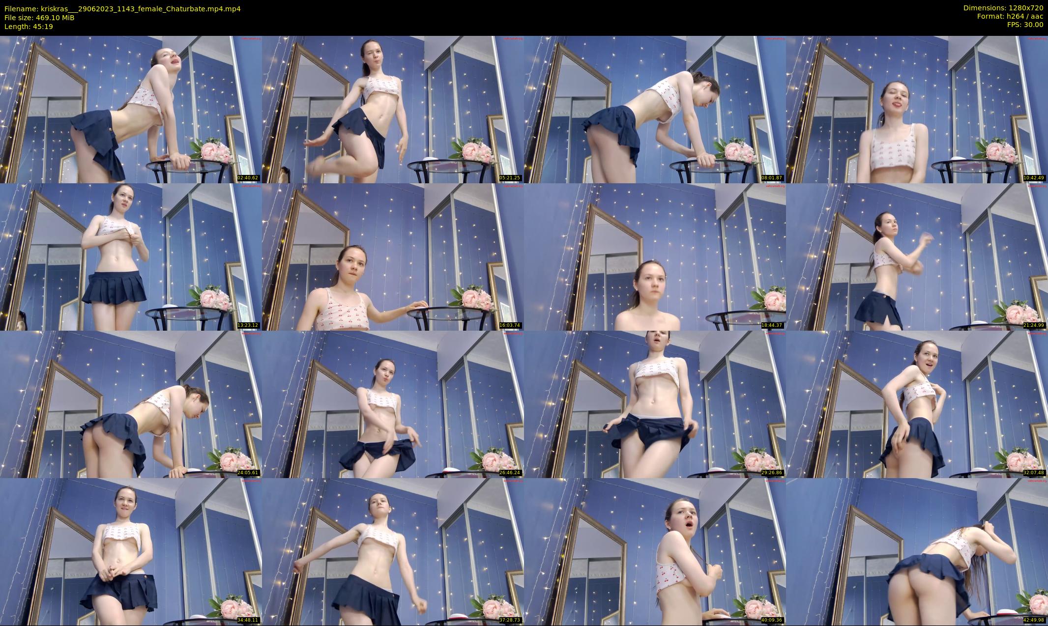 kriskras__ — 46 minute Chaturbate female cam show recording, 720p, Jun 29, 2023