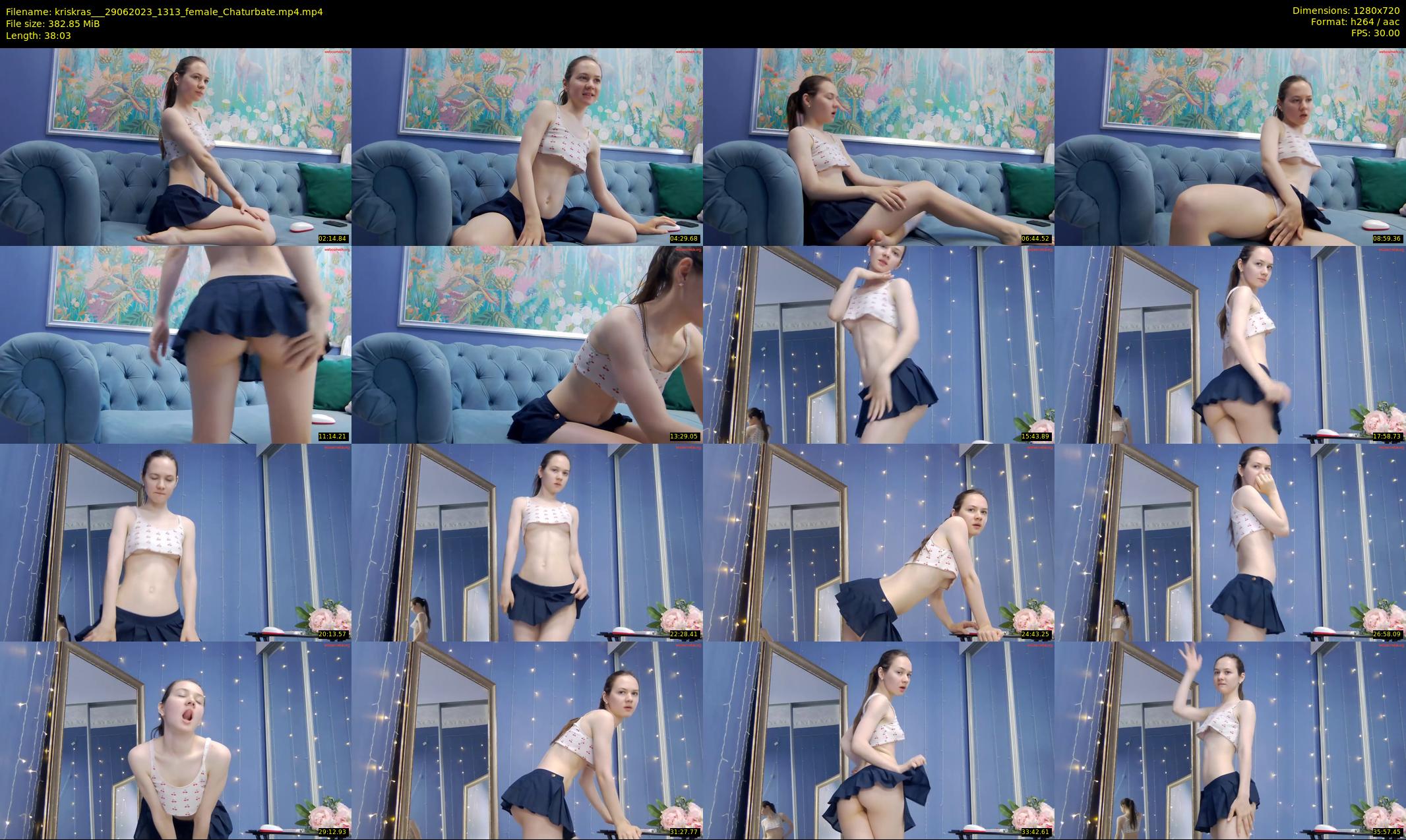 kriskras__ — 39 minute Chaturbate female cam show recording, 720p, Jun 29, 2023