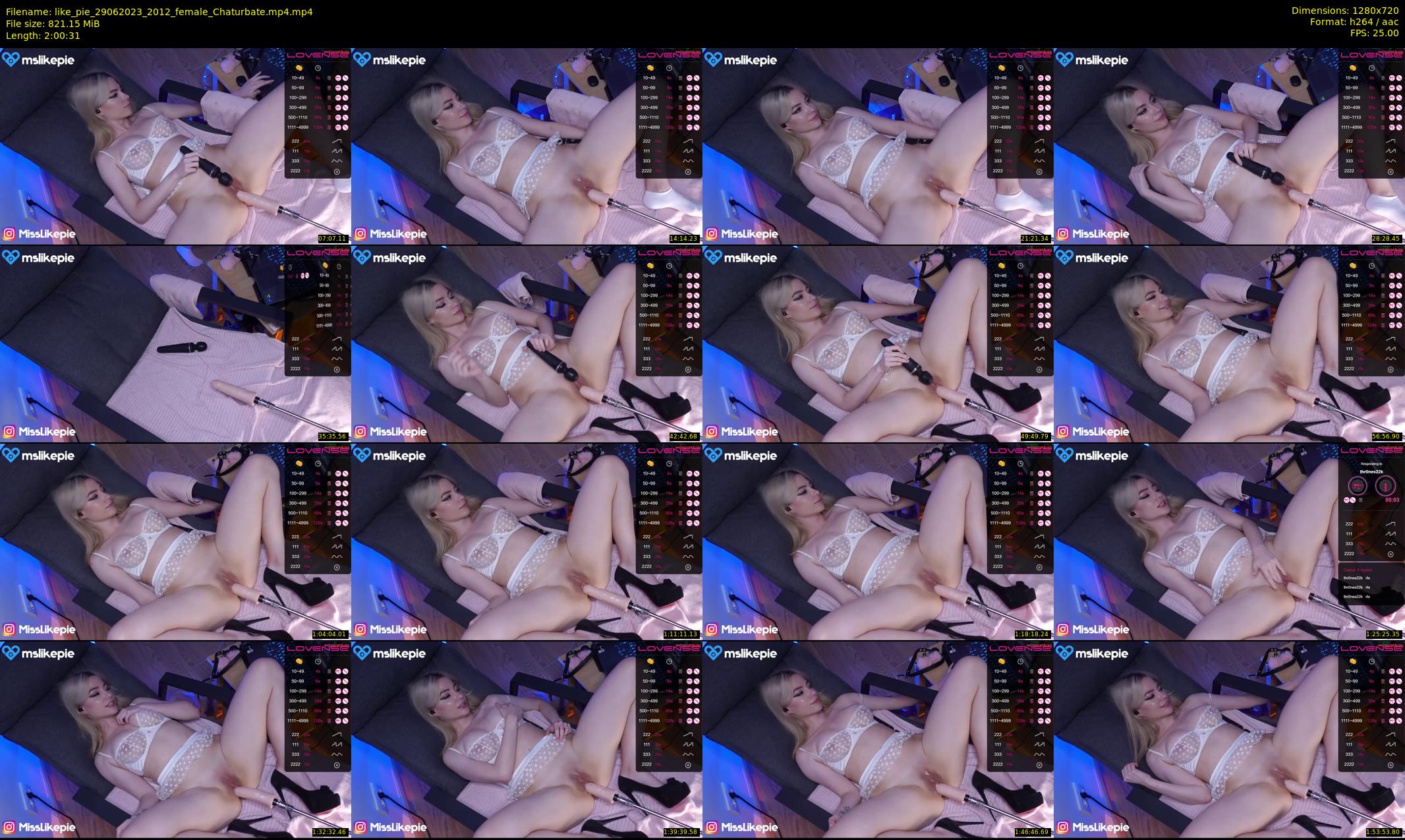 like_pie — 121 minute Chaturbate couple cam show recording, 720p, Jun 29, 2023