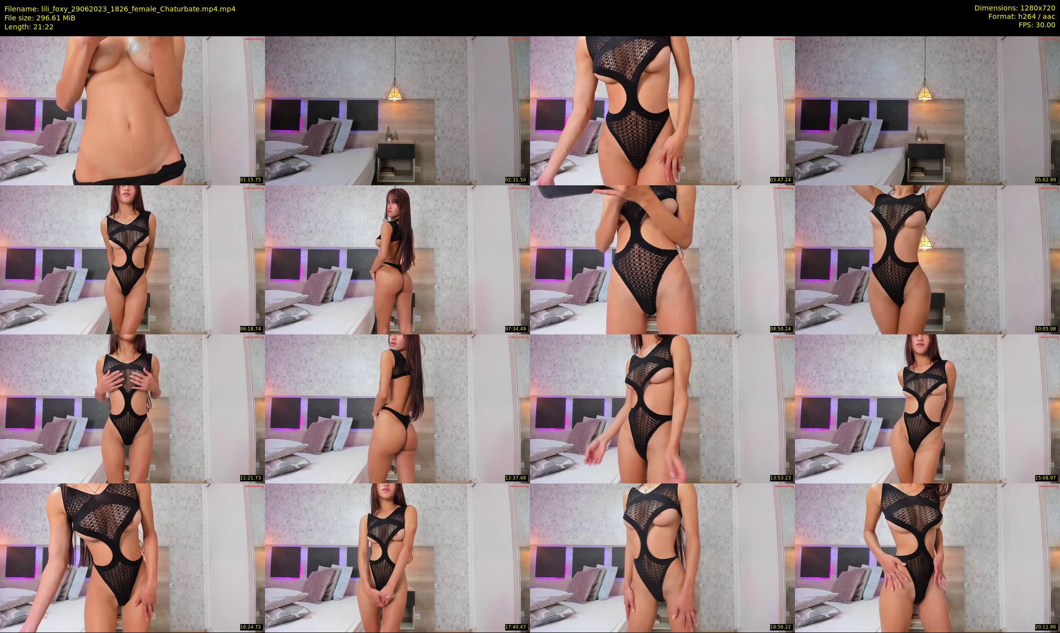 lili_foxy — 22 minute Chaturbate female cam show recording, 720p, Jun 29, 2023