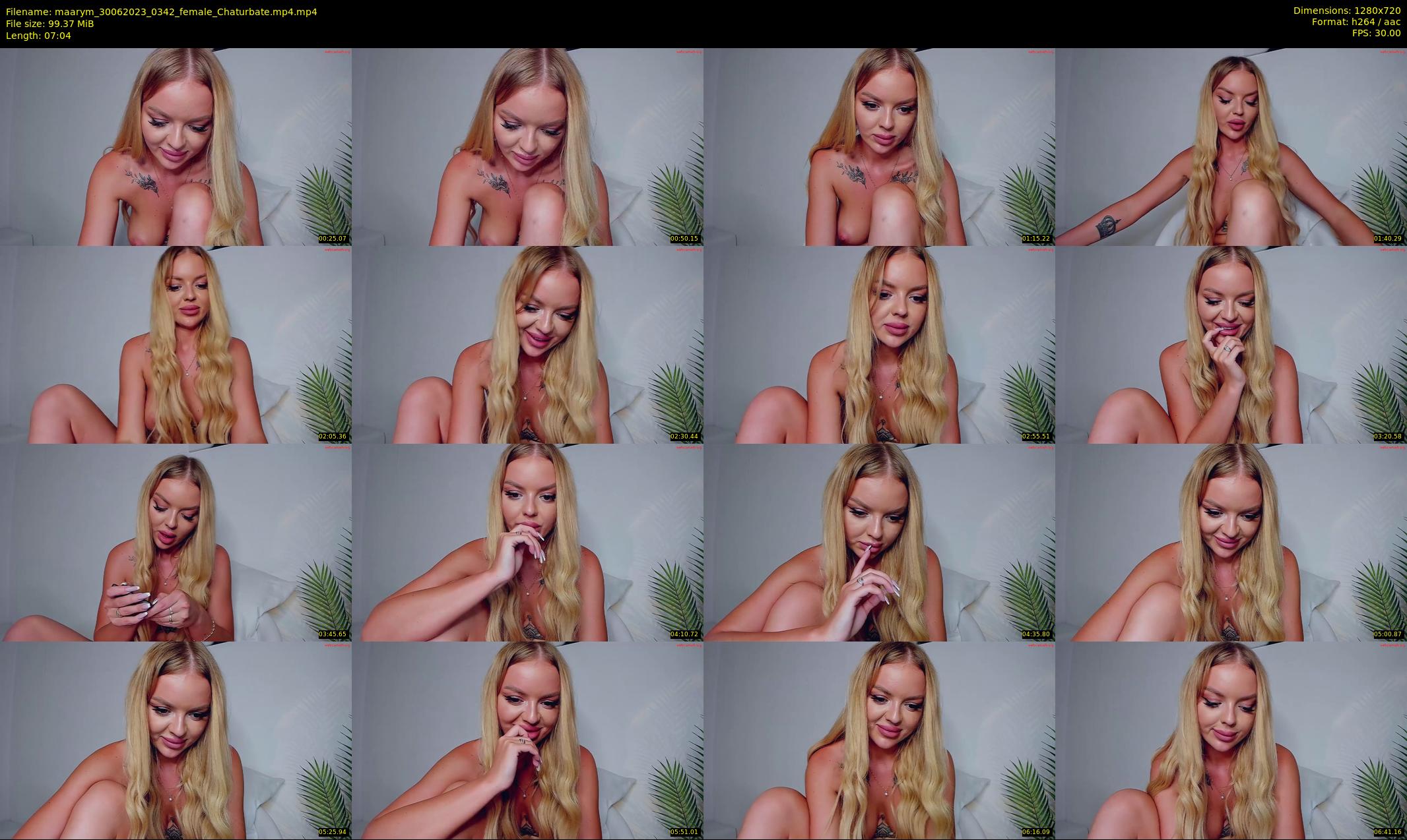maarym — 8 minute Chaturbate couple cam show recording, 720p, Jun 30, 2023