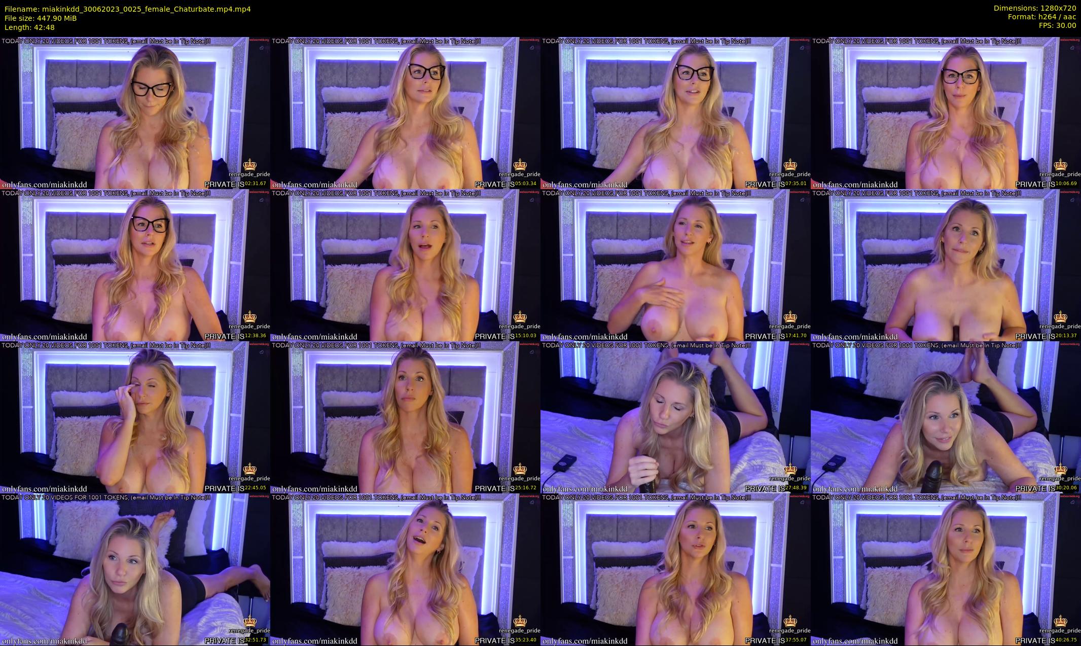 miakinkdd — 43 minute Chaturbate female cam show recording, 720p, Jun 30, 2023