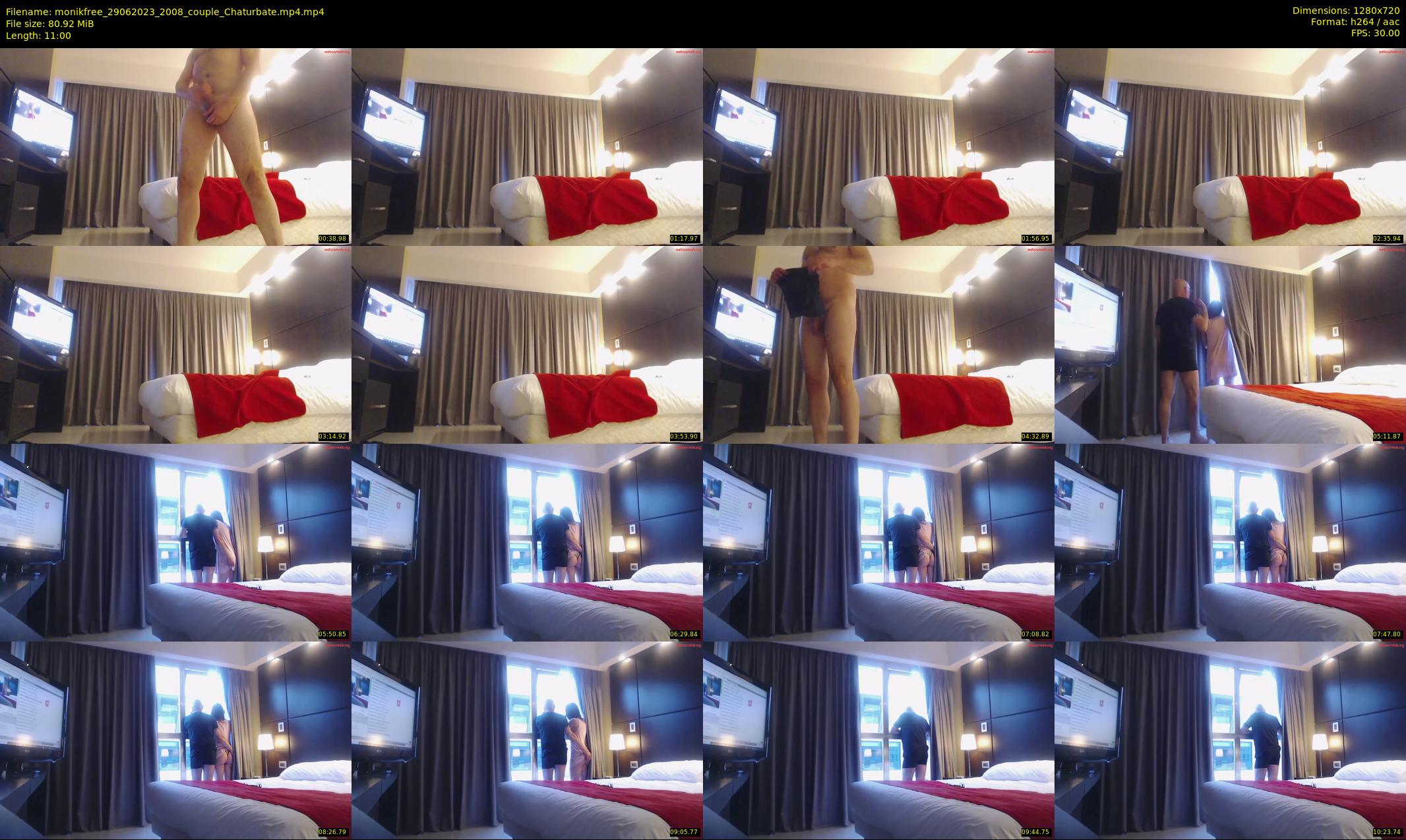monikfree — 11 minute Chaturbate couple cam show recording, 720p, Jun 29, 2023