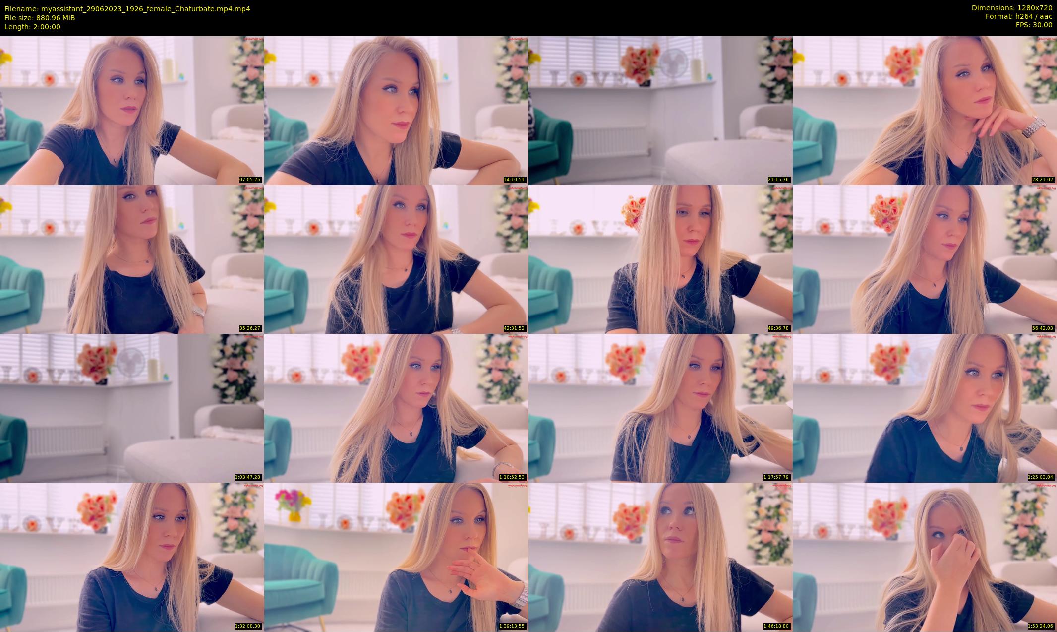 myassistant — 120 minute Chaturbate female cam show recording, 720p, Jun 29, 2023