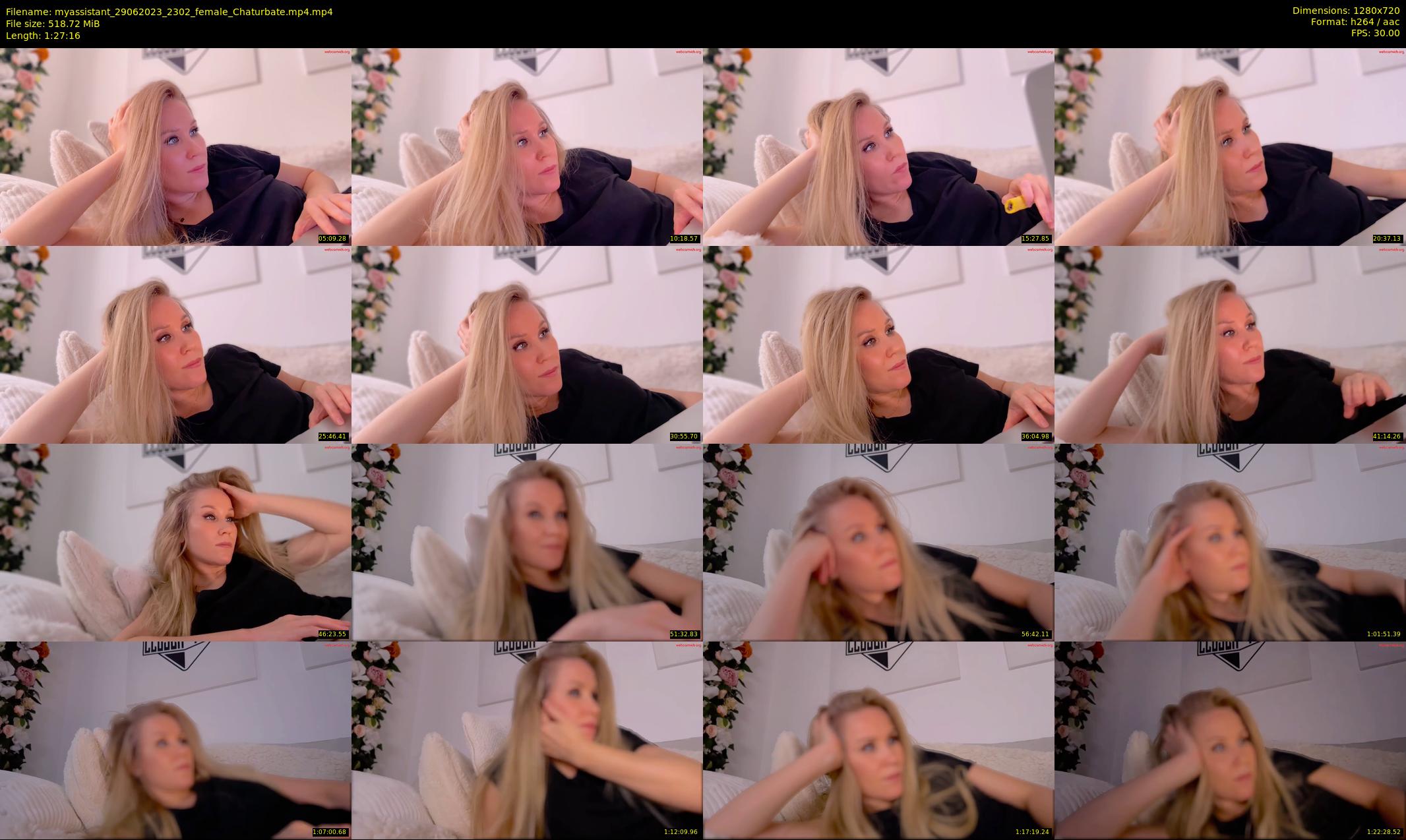 myassistant — 88 minute Chaturbate female cam show recording, 720p, Jun 29, 2023