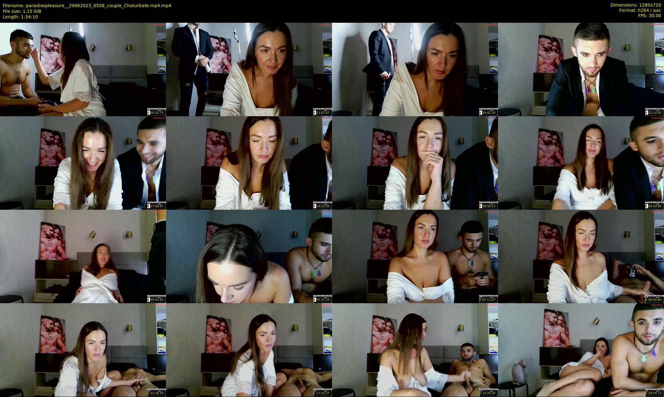 paradisepleasure_ — 95 minute Chaturbate couple cam show recording, 720p, Jun 29, 2023