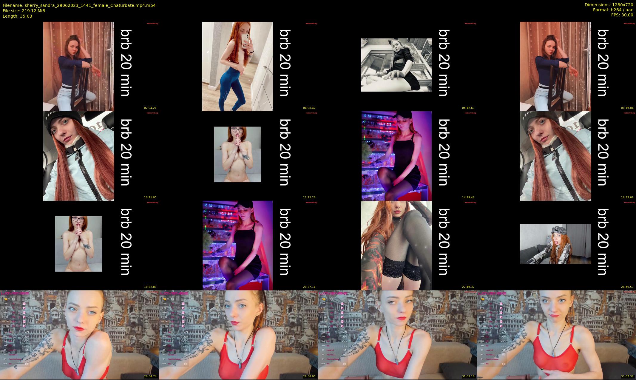 sherry_sandra — 36 minute Chaturbate female cam show recording, 720p, Jun 29, 2023