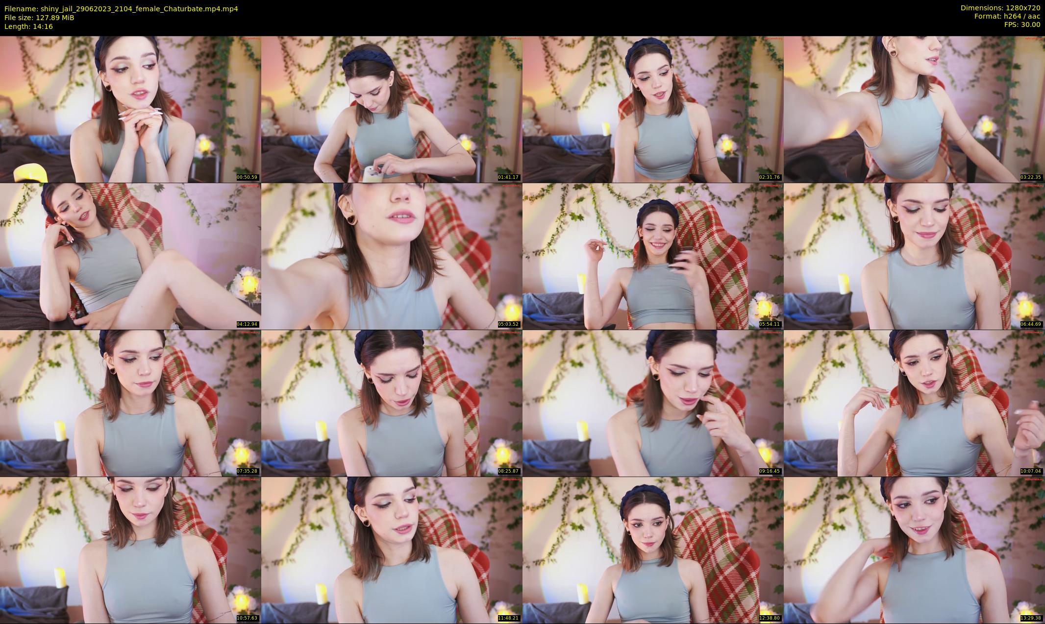 shiny_jail — 15 minute Chaturbate female cam show recording, 720p, Jun 29, 2023