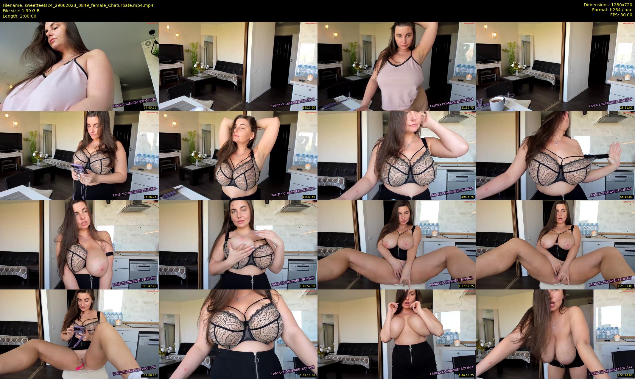 sweetteets24 — 120 minute Chaturbate female cam show recording, 720p, Jun 29, 2023