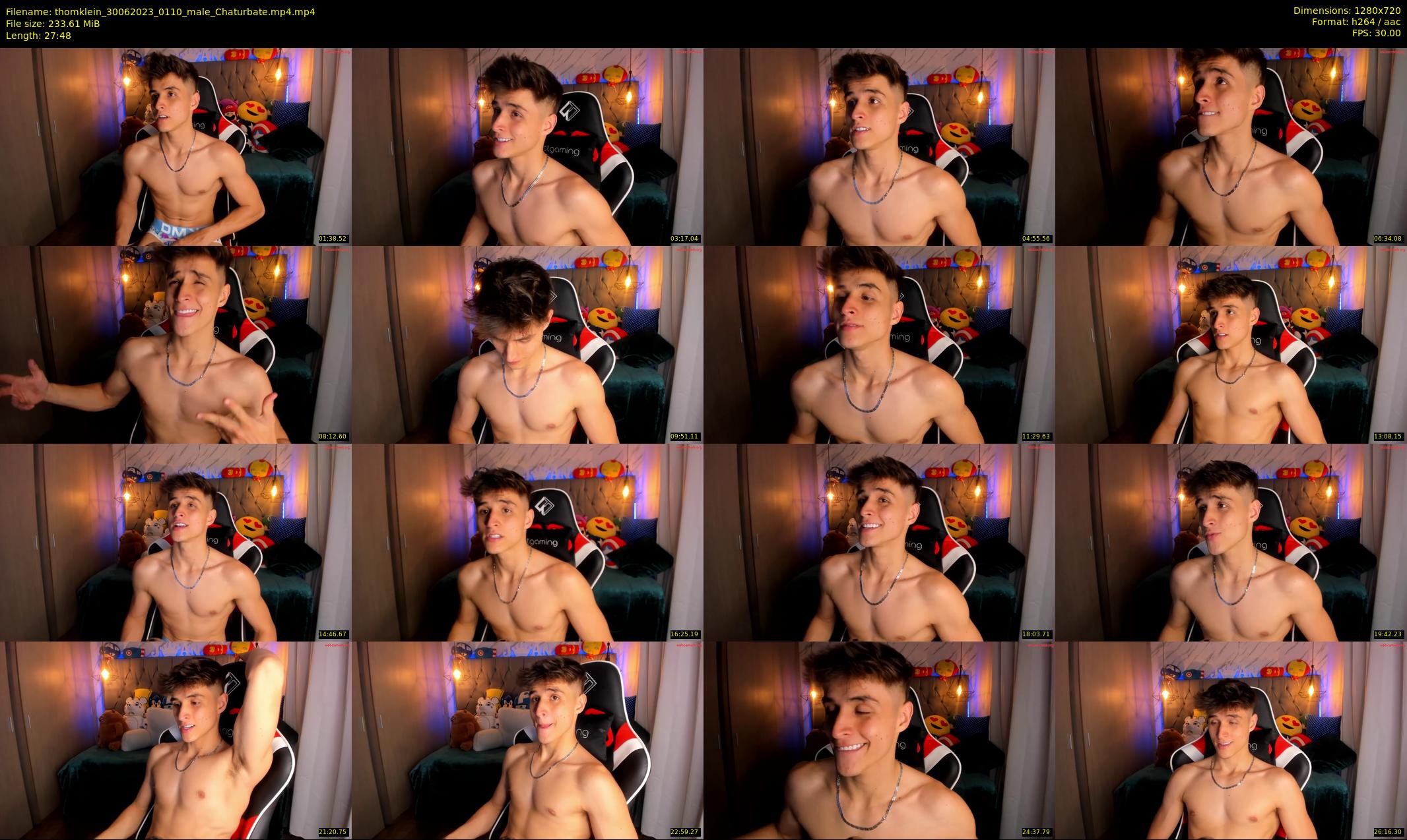 thomklein — 28 minute Chaturbate male cam show recording, 720p, Jun 30, 2023