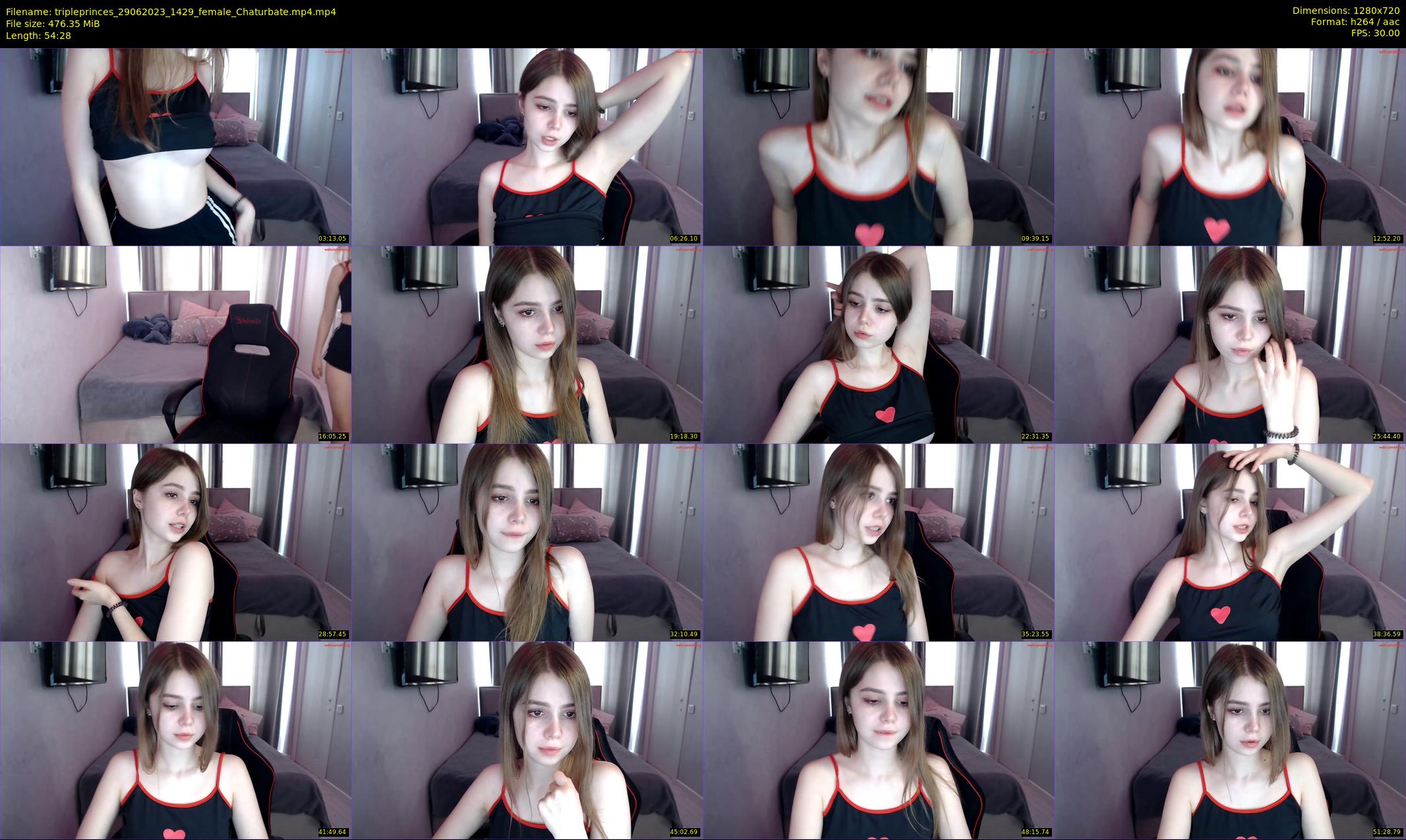 tripleprinces — 55 minute Chaturbate female cam show recording, 720p, Jun 29, 2023
