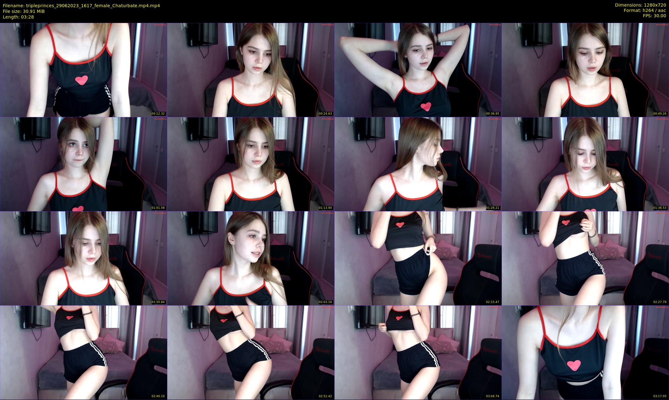 tripleprinces — 4 minute Chaturbate female cam show recording, 720p, Jun 29, 2023