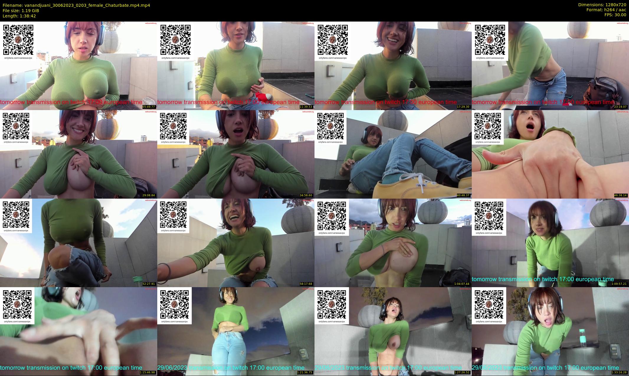 vanandjuani — 99 minute Chaturbate female cam show recording, 720p, Jun 30, 2023