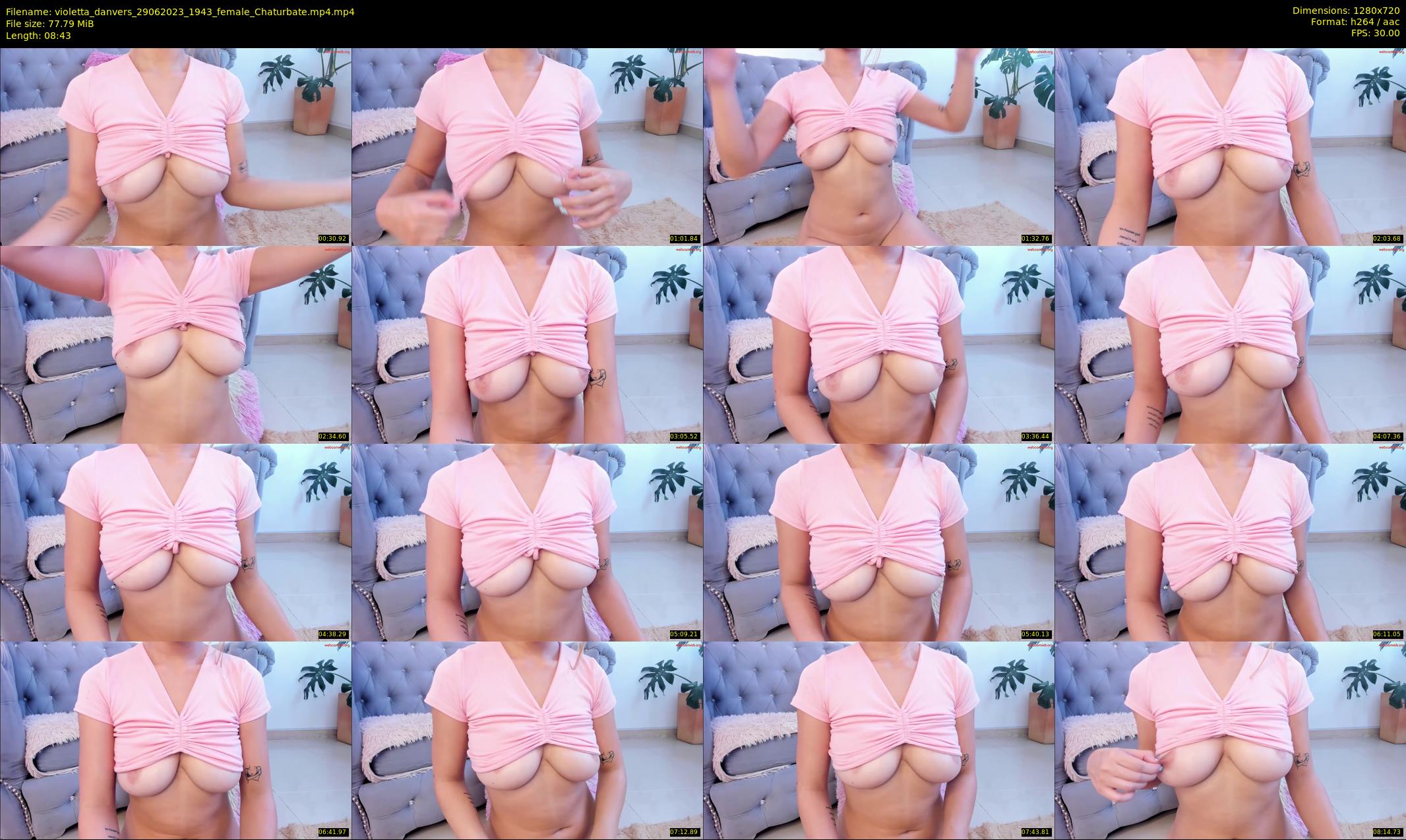 violetta_danvers — 9 minute Chaturbate female cam show recording, 720p, Jun 29, 2023