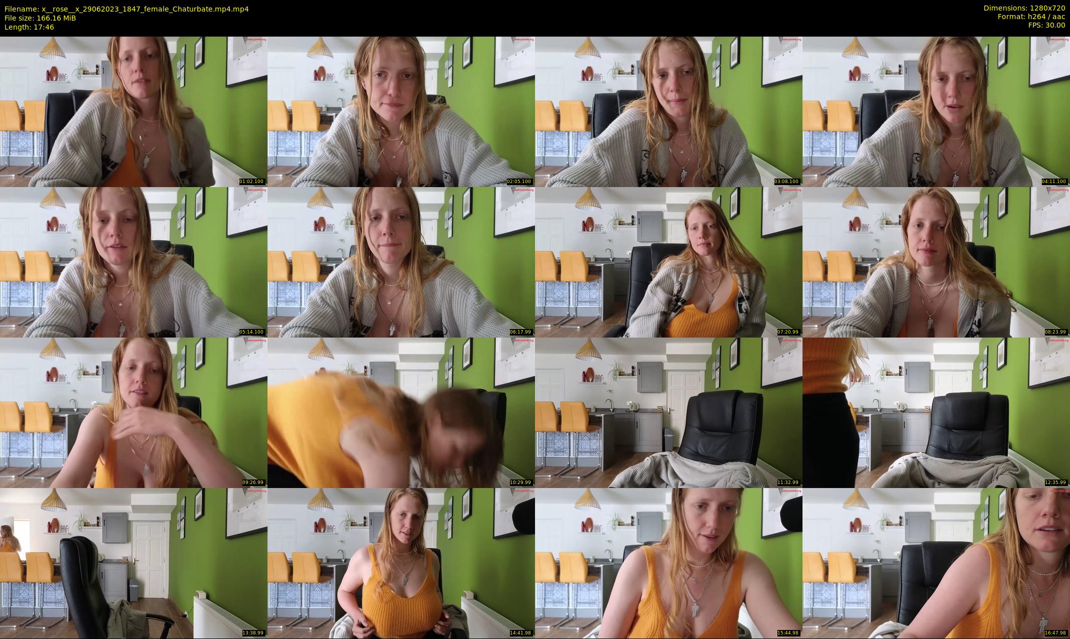 x__rose__x — 18 minute Chaturbate female cam show recording, 720p, Jun 29, 2023
