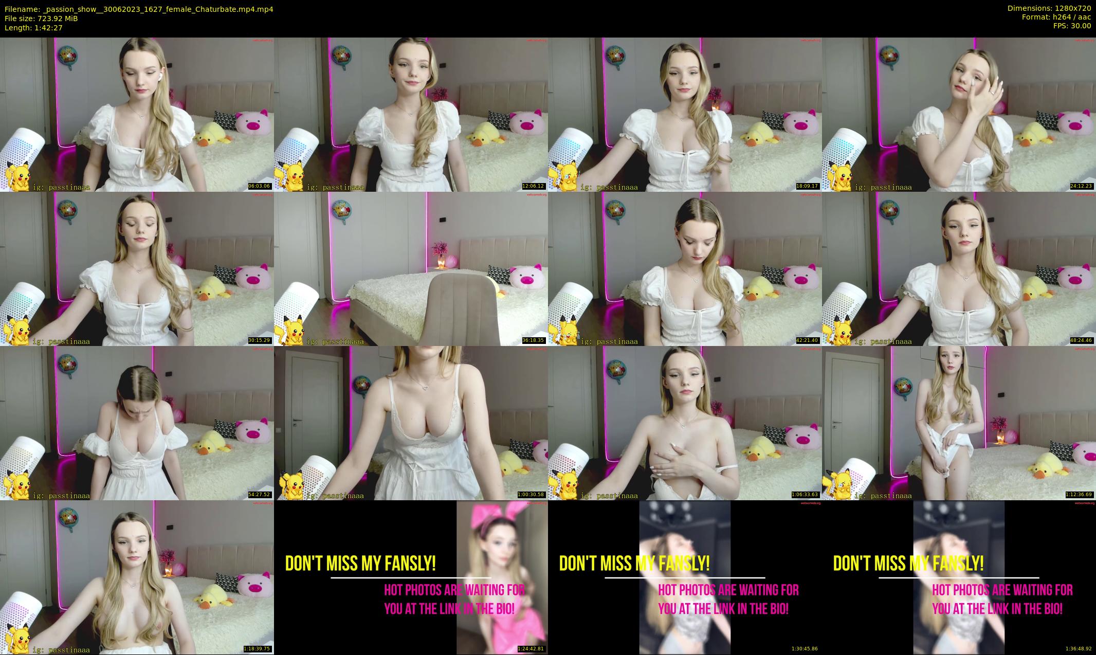 _passion_show_ — 103 minute Chaturbate couple cam show recording, 720p, Jun 30, 2023